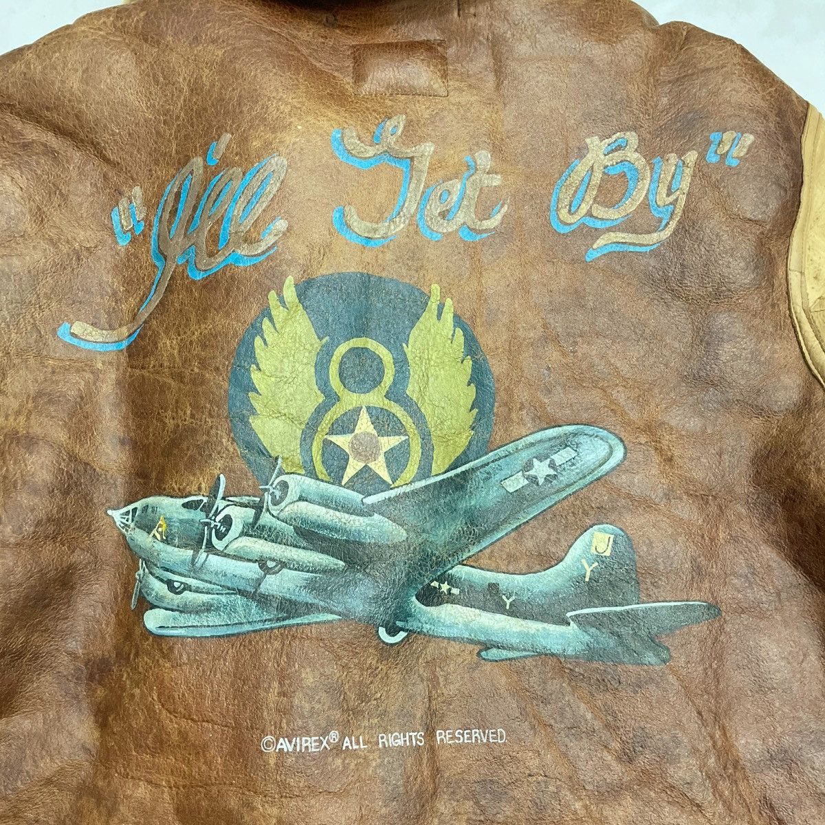 Avirex 💥VERY RARE VTG AVIREX B3 LIMITED EDITION LABOR AD FUTURUM Size US L / EU 52-54 / 3 - 8 Thumbnail