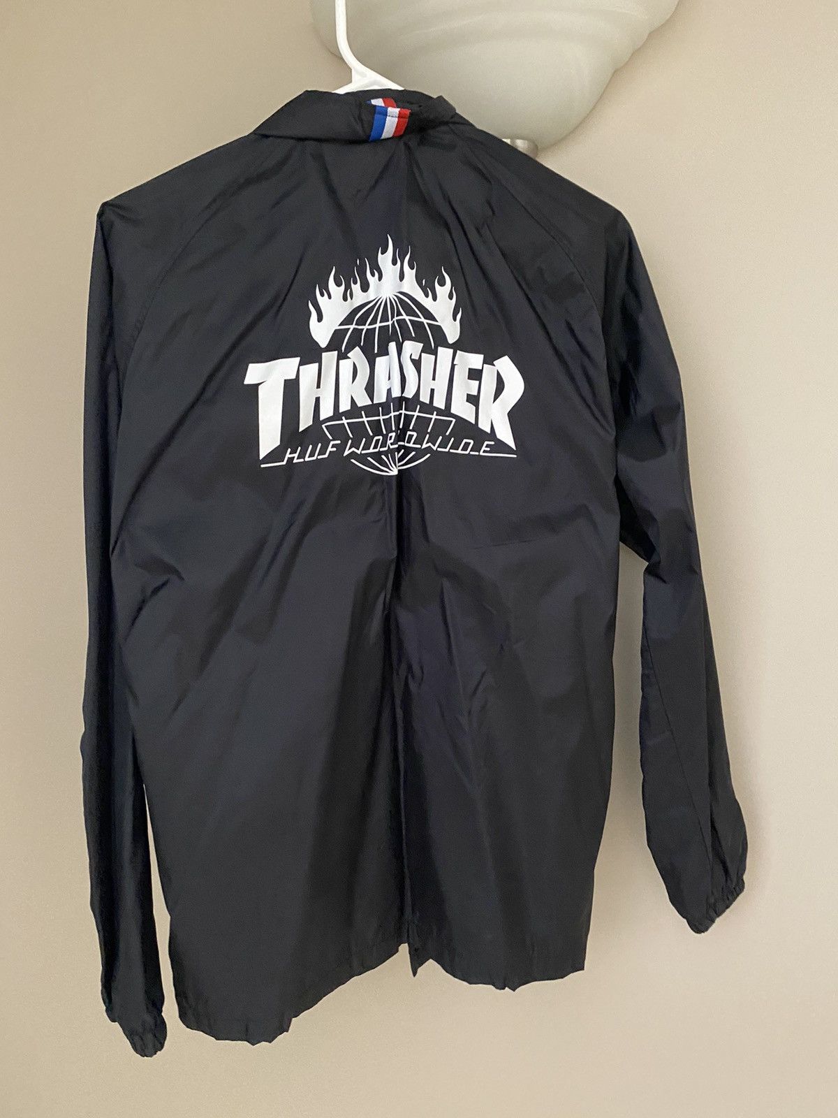 Huf Thrasher Huf X Thrasher 2016 Windbreaker Grailed
