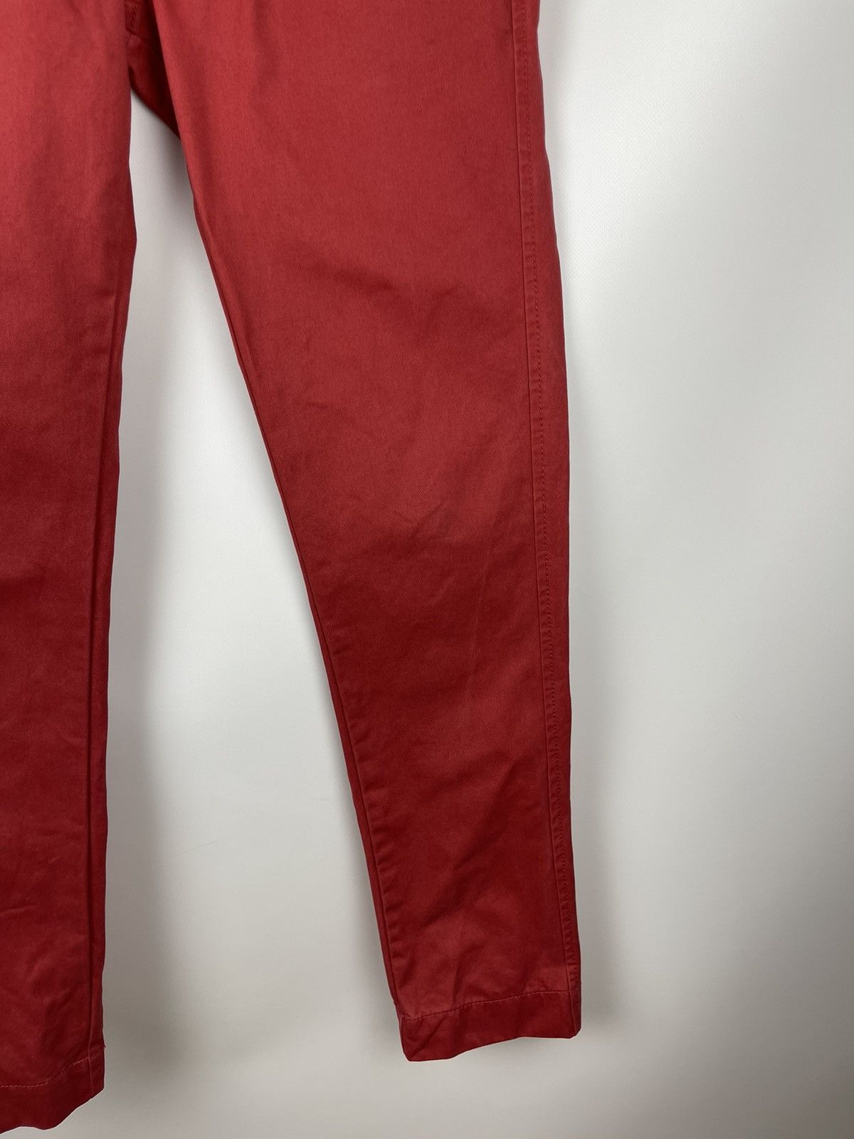 NN07 No Nationality NN07 red denim chino pants logo trousers Size US 29 - 4 Thumbnail
