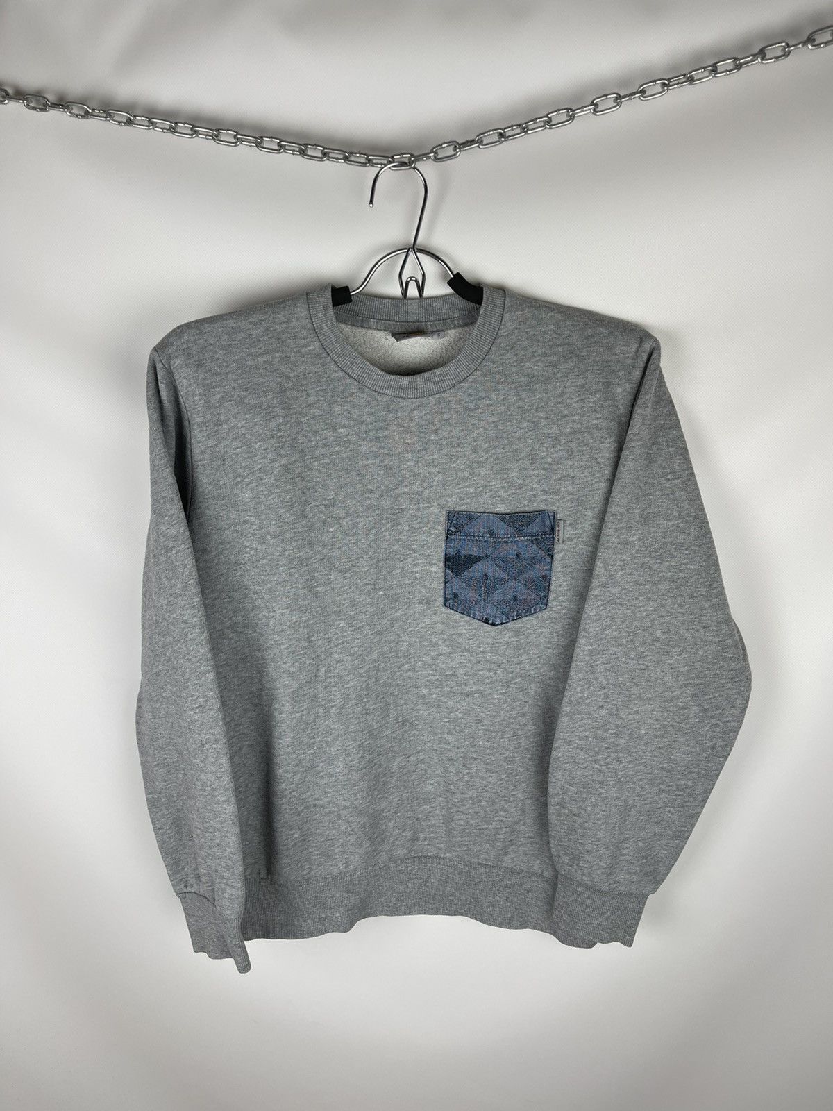 Carhartt Carhartt Eaton Pocket sweat sweatshirt grey logo Size US S / EU 44-46 / 1 - 1 Thumbnail