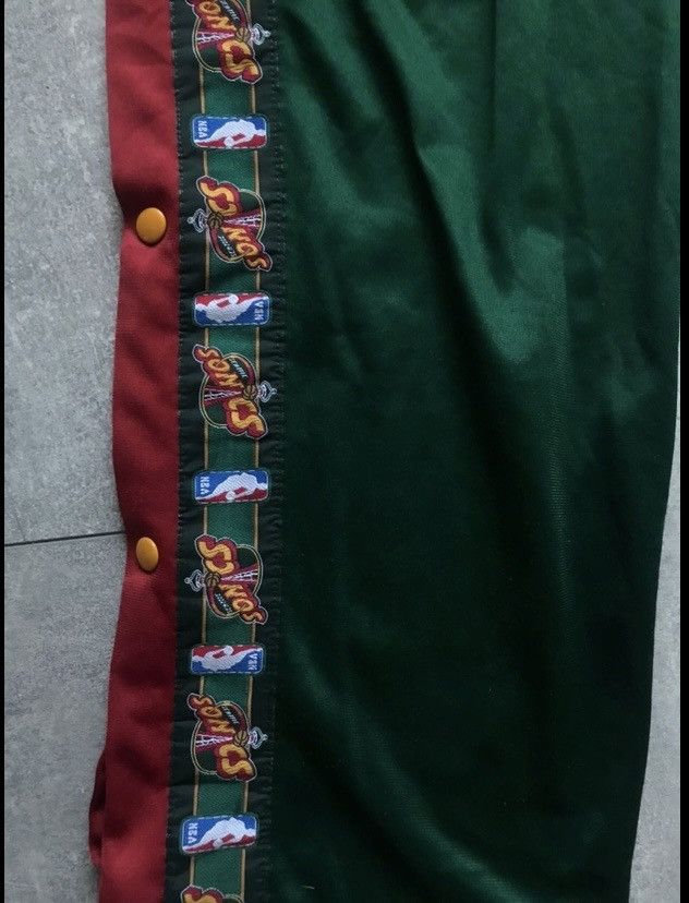 Champion Sonics Seattle Champion Rare vintage NBA striped logo pants Size US 34 / EU 50 - 7 Thumbnail