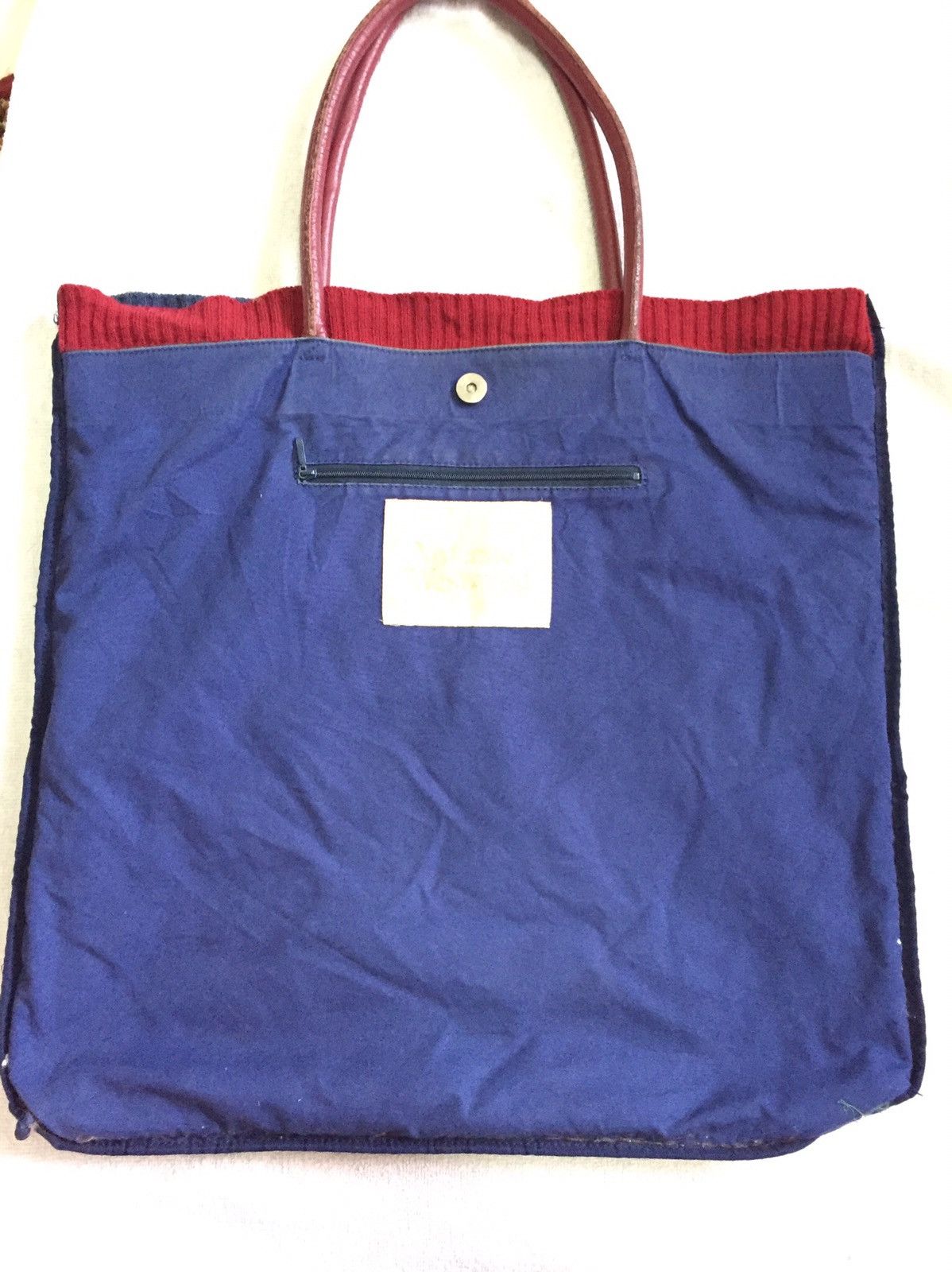 Vivienne Westwood vtg Vivien Westwood Large Knit Tote Bag Size ONE SIZE - 9 Thumbnail