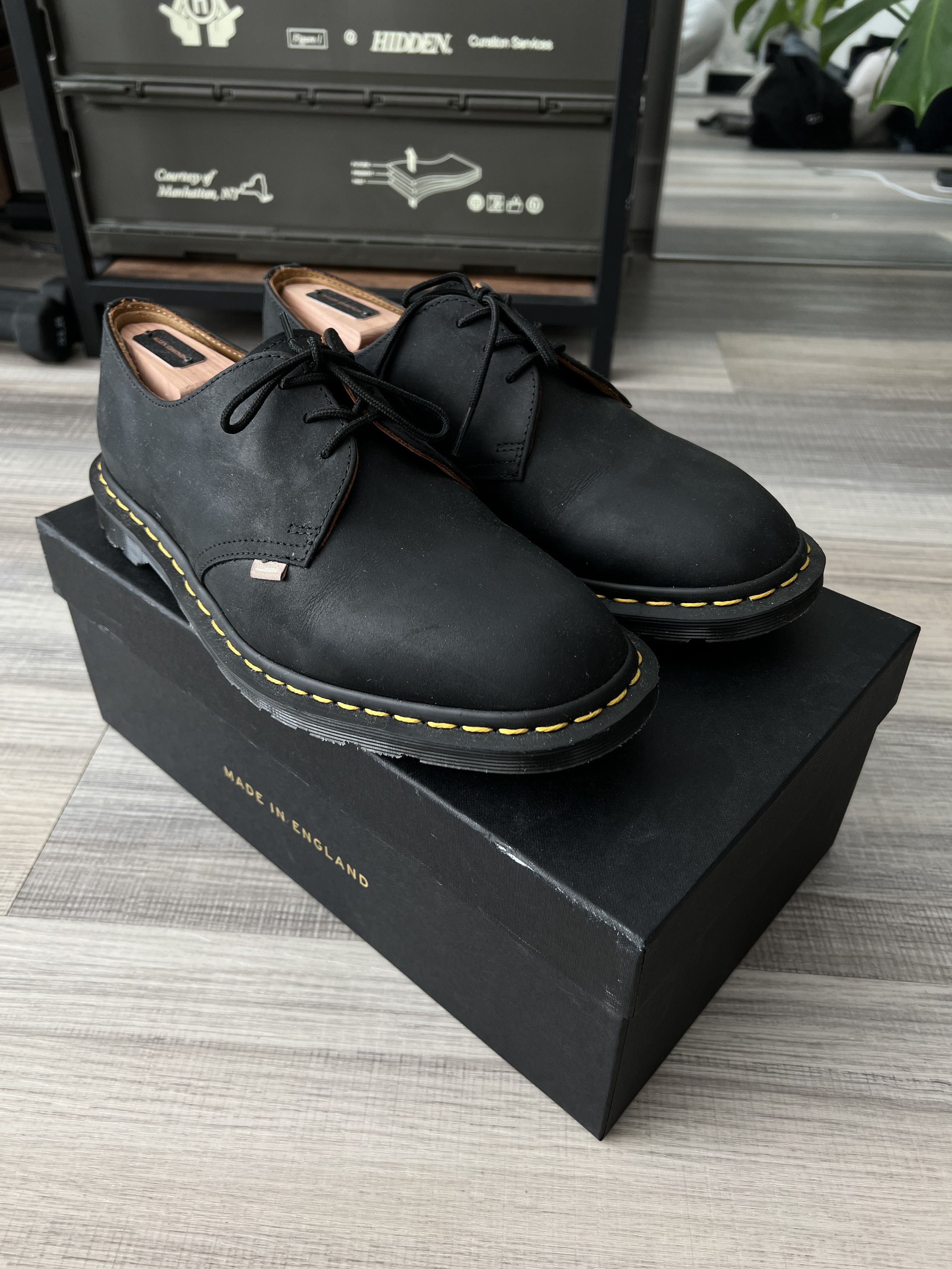 Dr. Martens × Jjjjound Dr. Marten x JJJJOUND Archie II in Black 