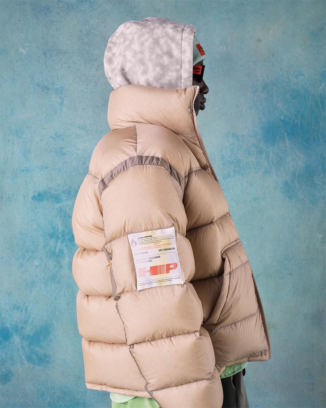 Heron Preston Heron Preston Puffer Jacket “Beige” Size US M / EU 48-50 / 2 - 3 Thumbnail