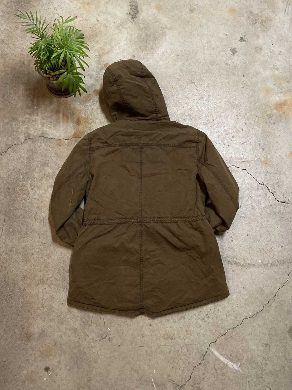 Barbour × Vintage Barbour Kelsall Wax Parka Jacket Brown UK 14 US 10 Size Size XL / US 12-14 / IT 48-50 - 22 Thumbnail