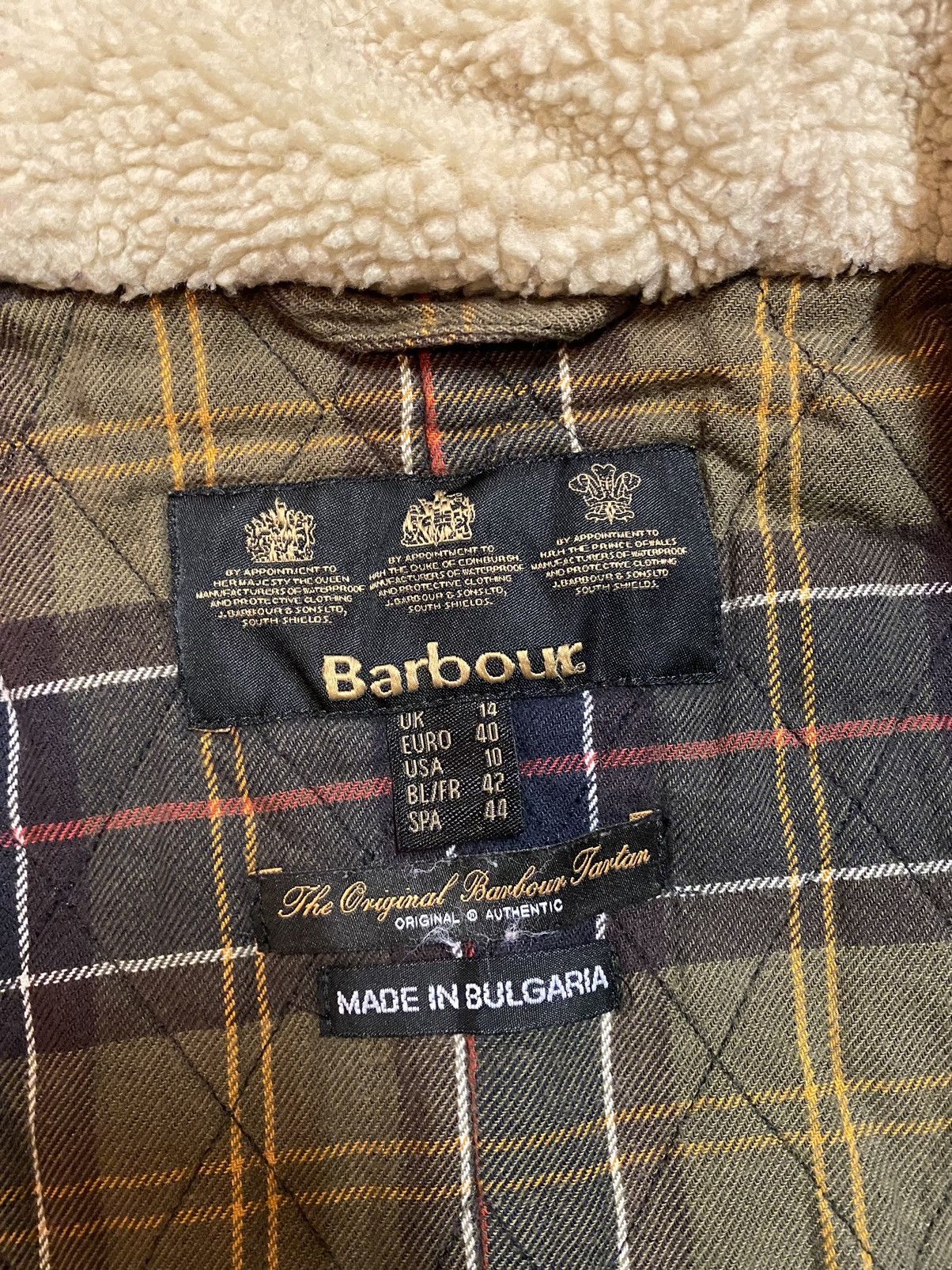 Barbour × Vintage Barbour Kelsall Wax Parka Jacket Brown UK 14 US 10 Size Size XL / US 12-14 / IT 48-50 - 11 Thumbnail