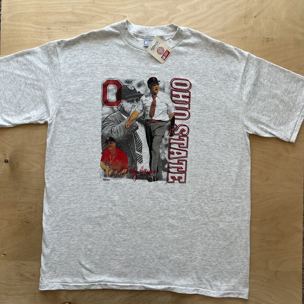 Vintage Woody Hayes Ohio State Football Vintage Shirt 2XL Buckeyes ...