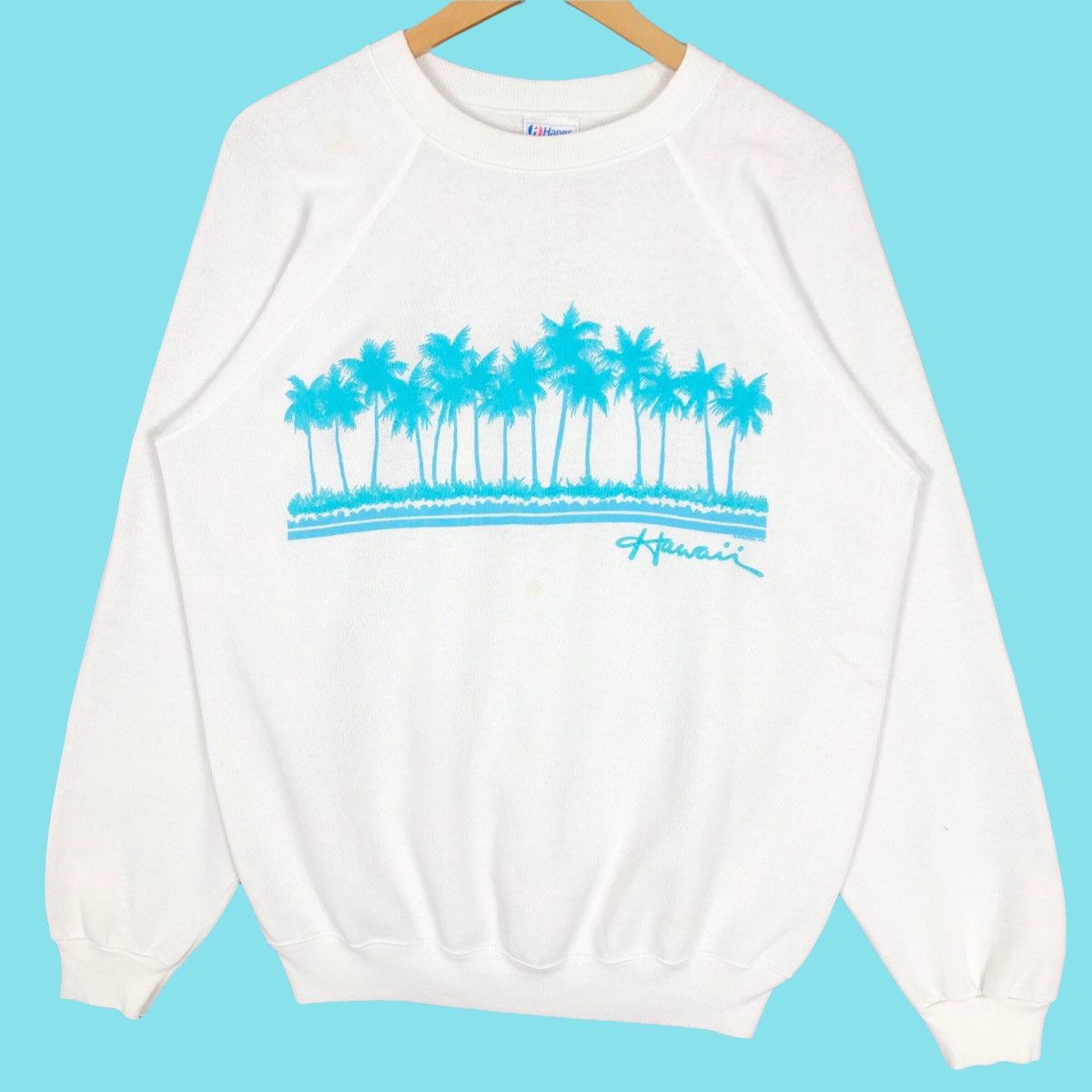 Vintage 90s Hawaii Crewneck Sweatshirt Made In USA