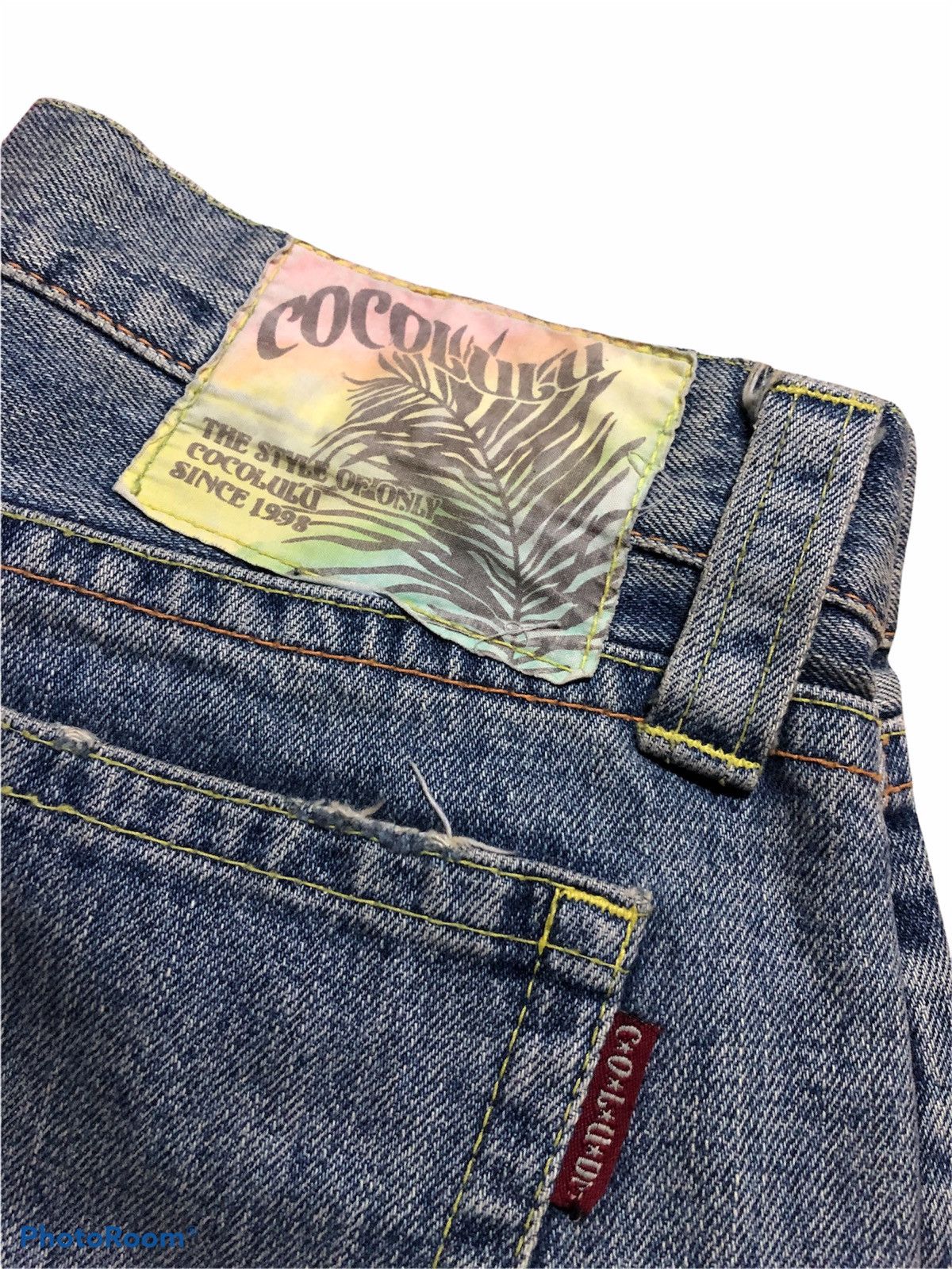Japanese Brand Japanese Brand Co & Lu Distressed Denim Jeans Size US 30 / EU 46 - 6 Thumbnail