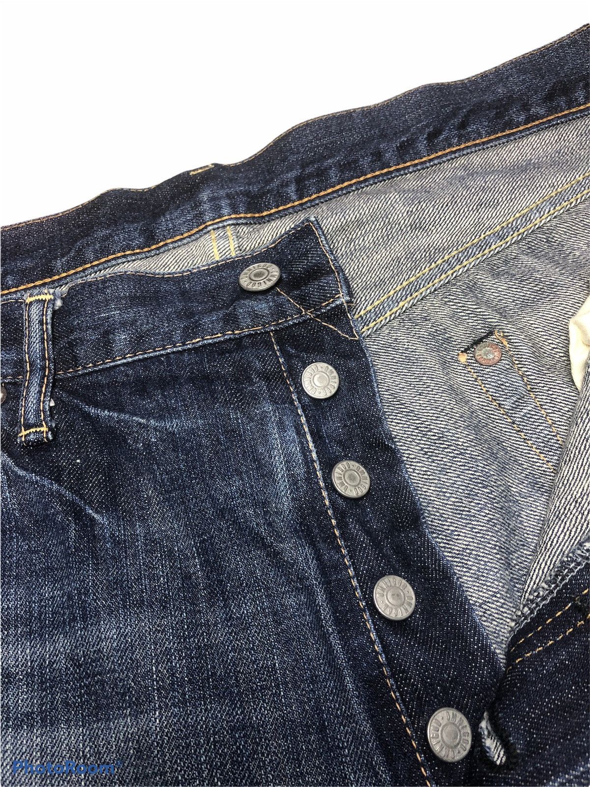 Japanese Brand × OMNIGOD SELVEDGE⚡️VINTAGE OMNIGOD DENIM Size US 36 / EU 52 - 6 Thumbnail