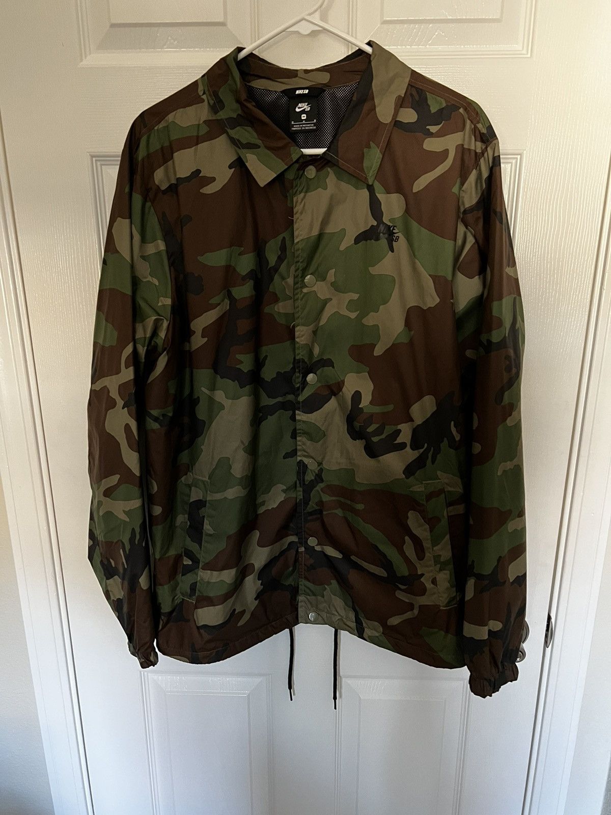 nike sb camo jacket