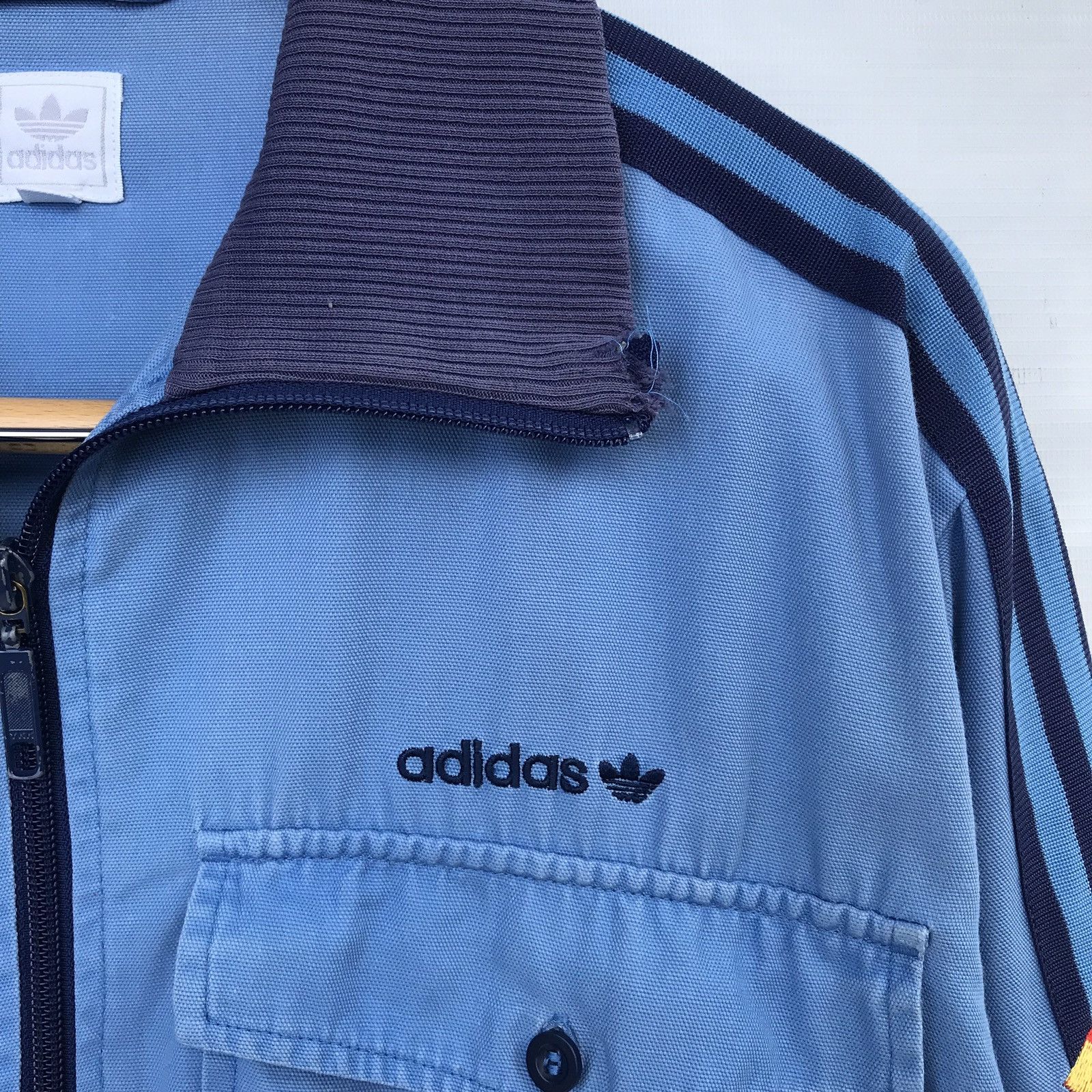 Adidas Vintage Adidas Espana 1982 Football Friendly Japan/Spain Size US M / EU 48-50 / 2 - 4 Thumbnail