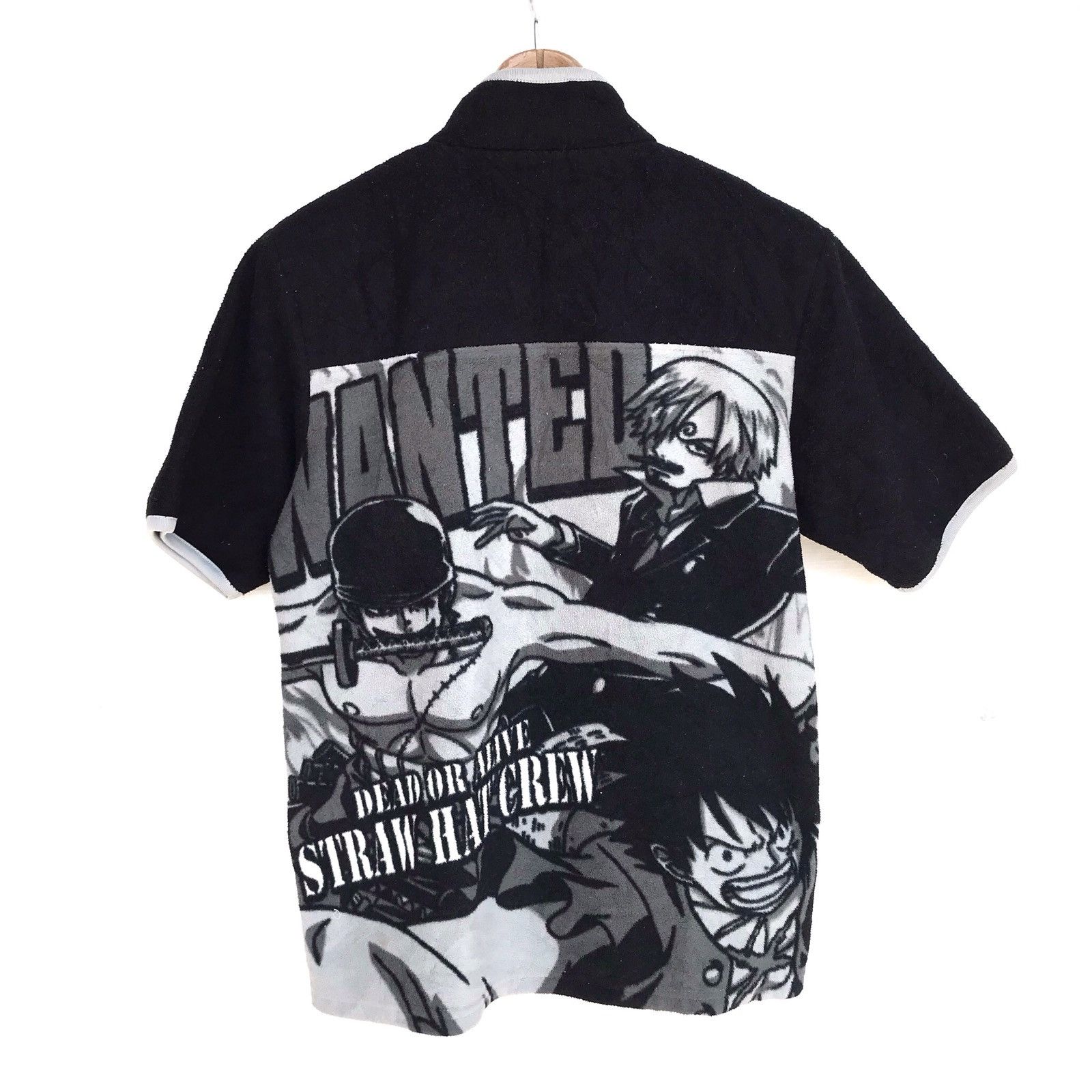 One Piece One Piece Wool Woven Button Ups Shirt Design Full Print Size US S / EU 44-46 / 1 - 2 Thumbnail