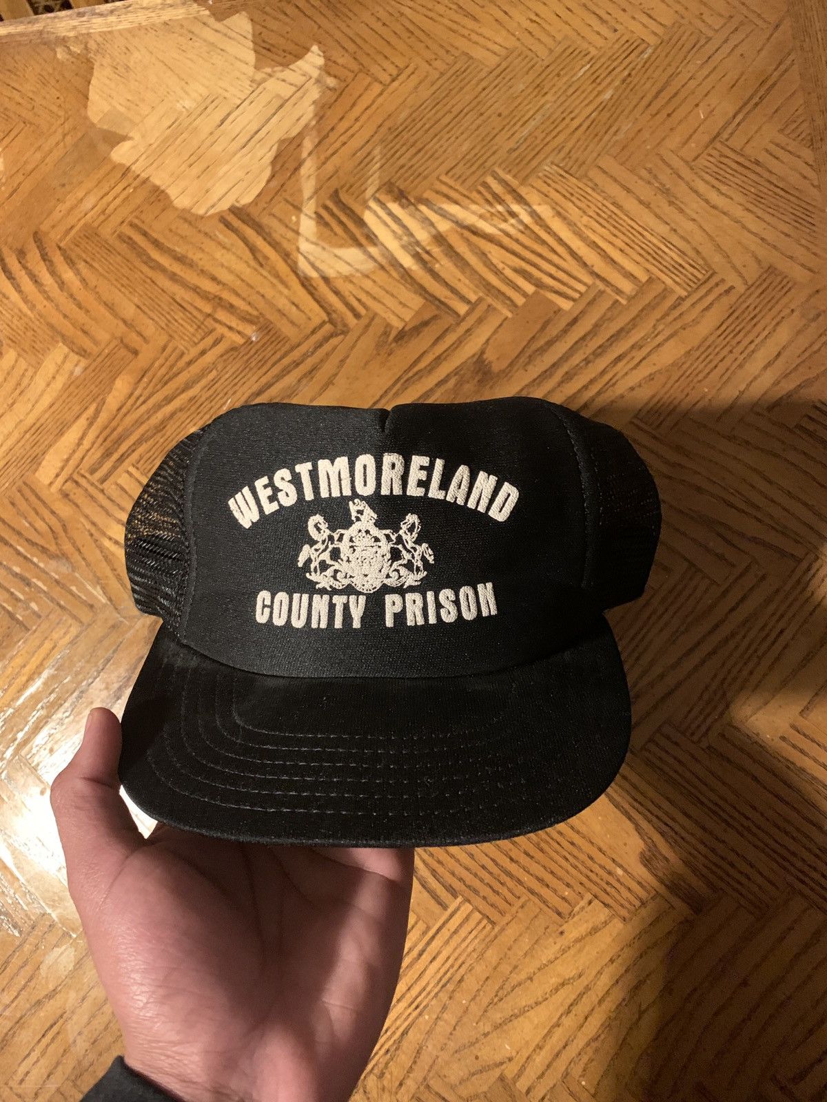 Vintage 90s Westmoreland County Prison Trucker Hat