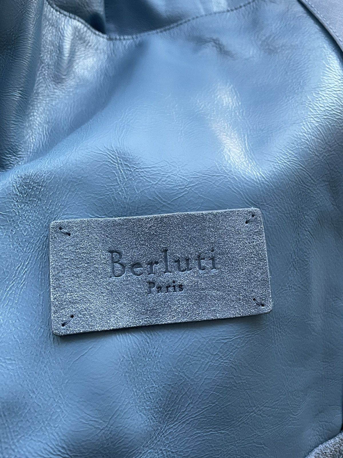 Berluti $7,000 Value Brand NEW Rare Suede Berluti Leather Jacket Size US XL / EU 56 / 4 - 10 Thumbnail
