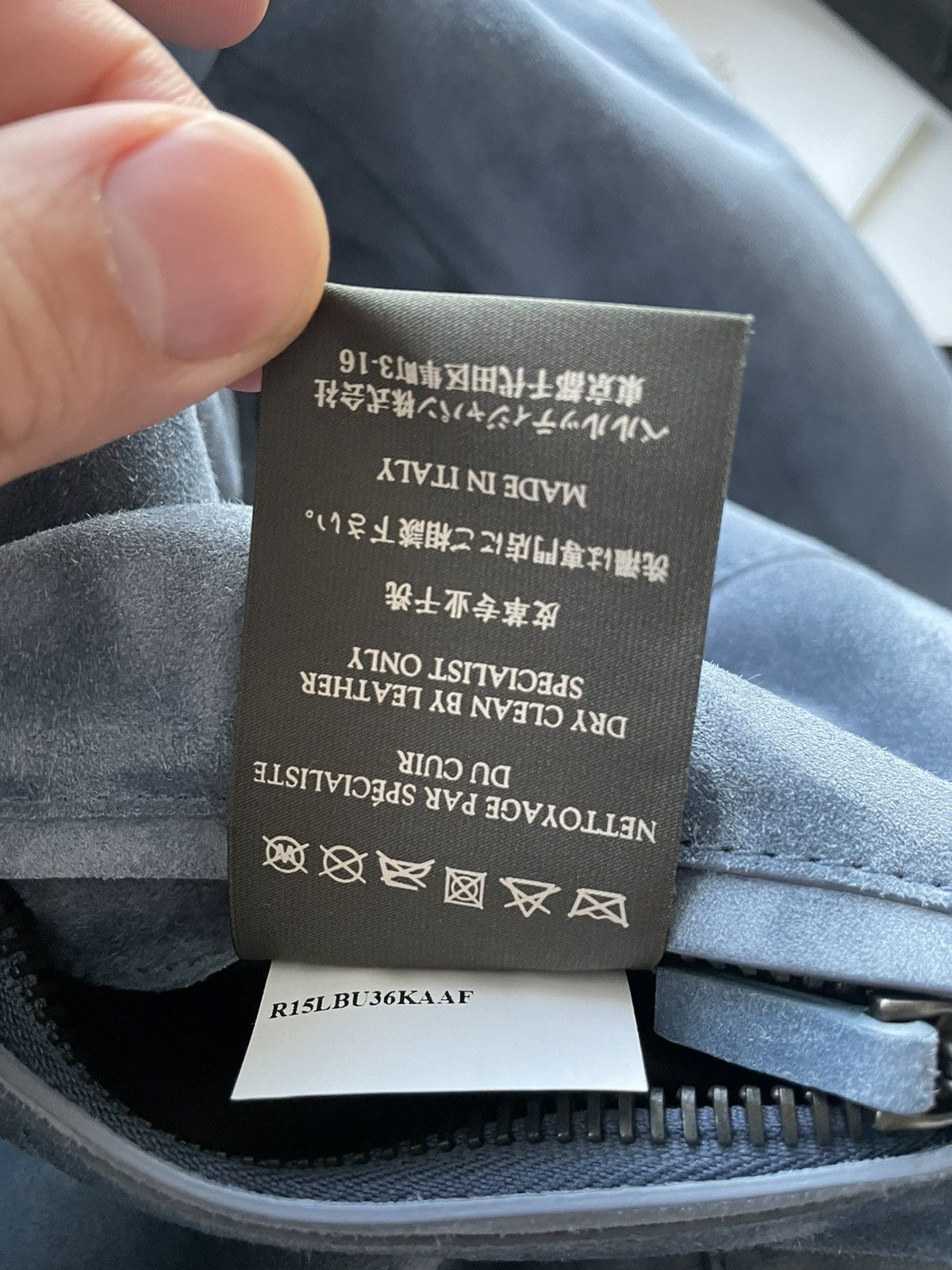Berluti $7,000 Value Brand NEW Rare Suede Berluti Leather Jacket Size US XL / EU 56 / 4 - 16 Thumbnail