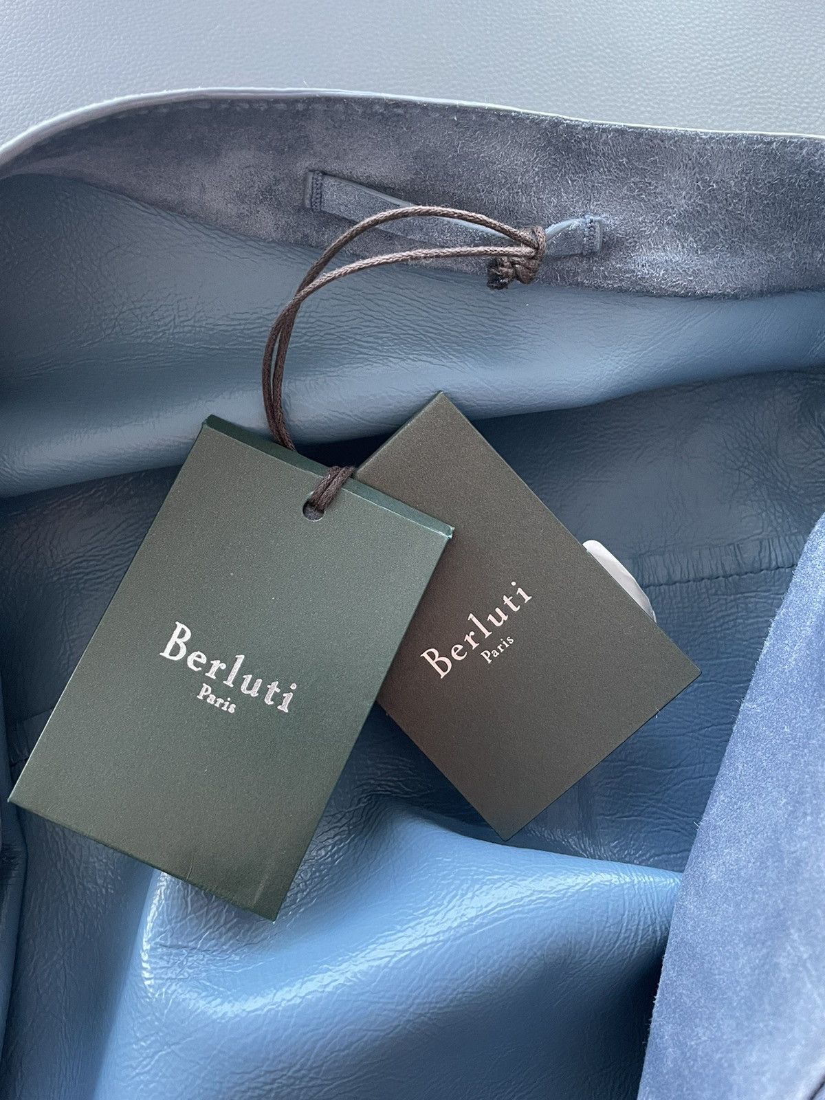 Berluti $7,000 Value Brand NEW Rare Suede Berluti Leather Jacket Size US XL / EU 56 / 4 - 9 Thumbnail
