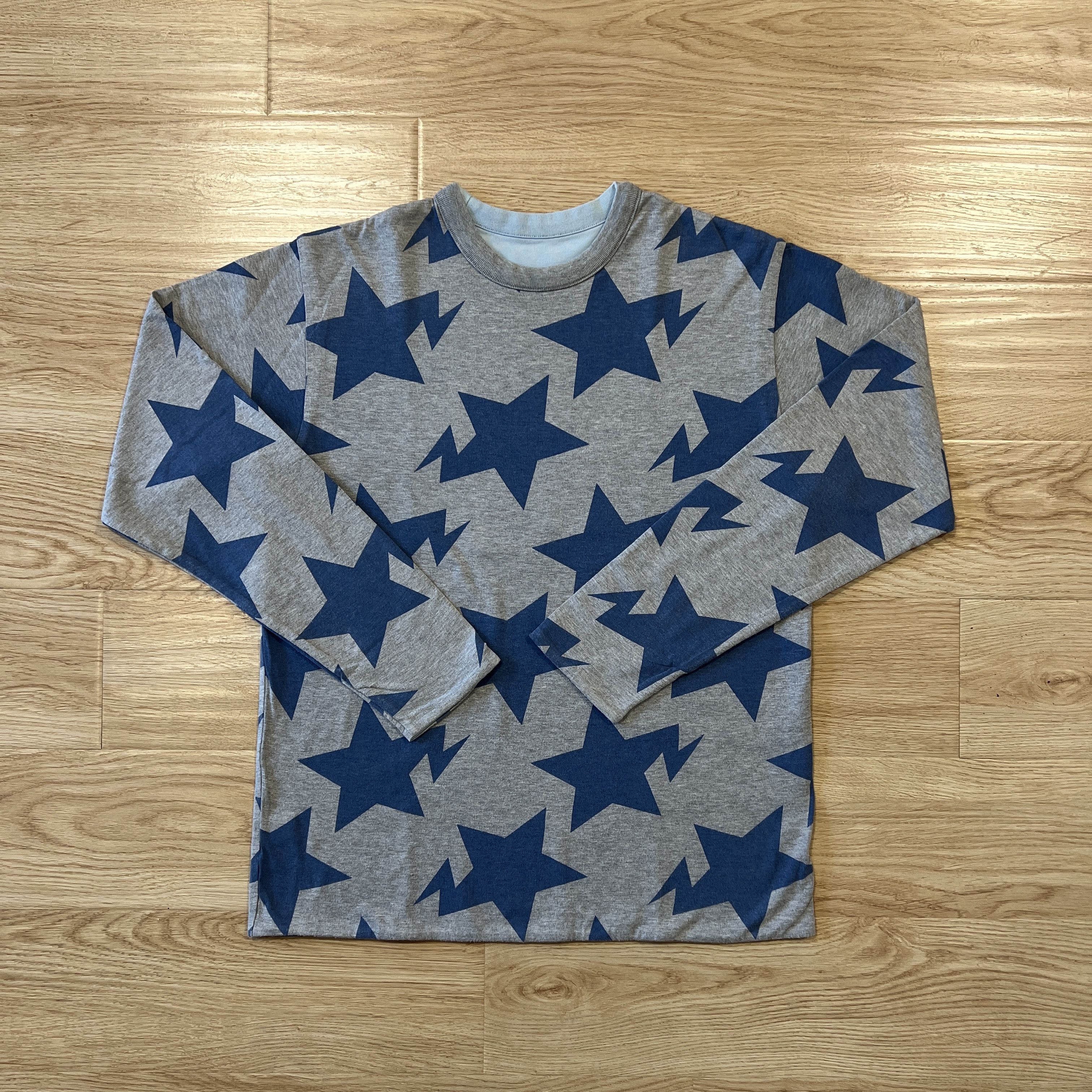 Bape Sta Logo Reversible Long Sleeve Tee