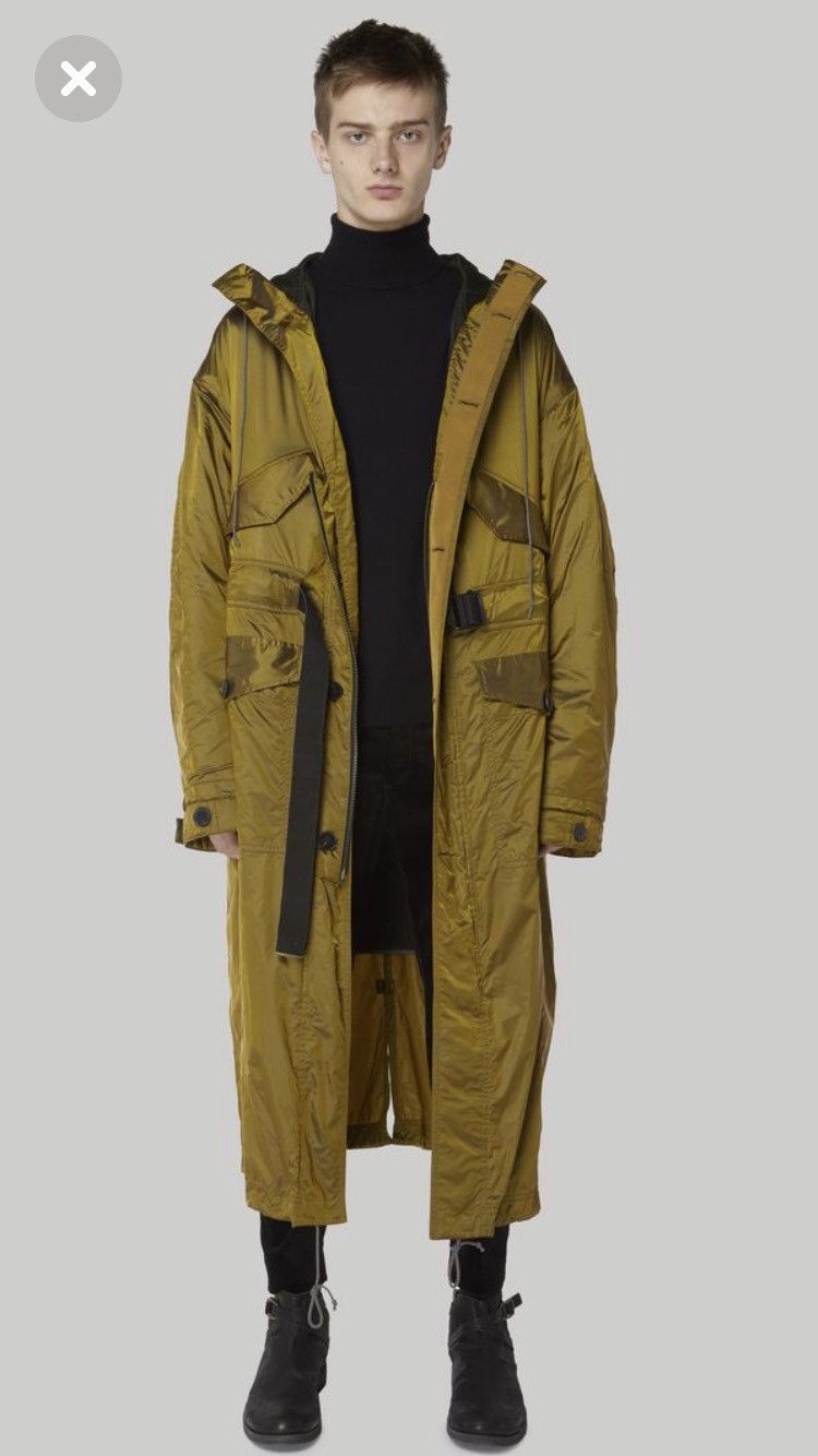 Haider Ackermann Haider Ackermann Nylon Gold Parka | Grailed