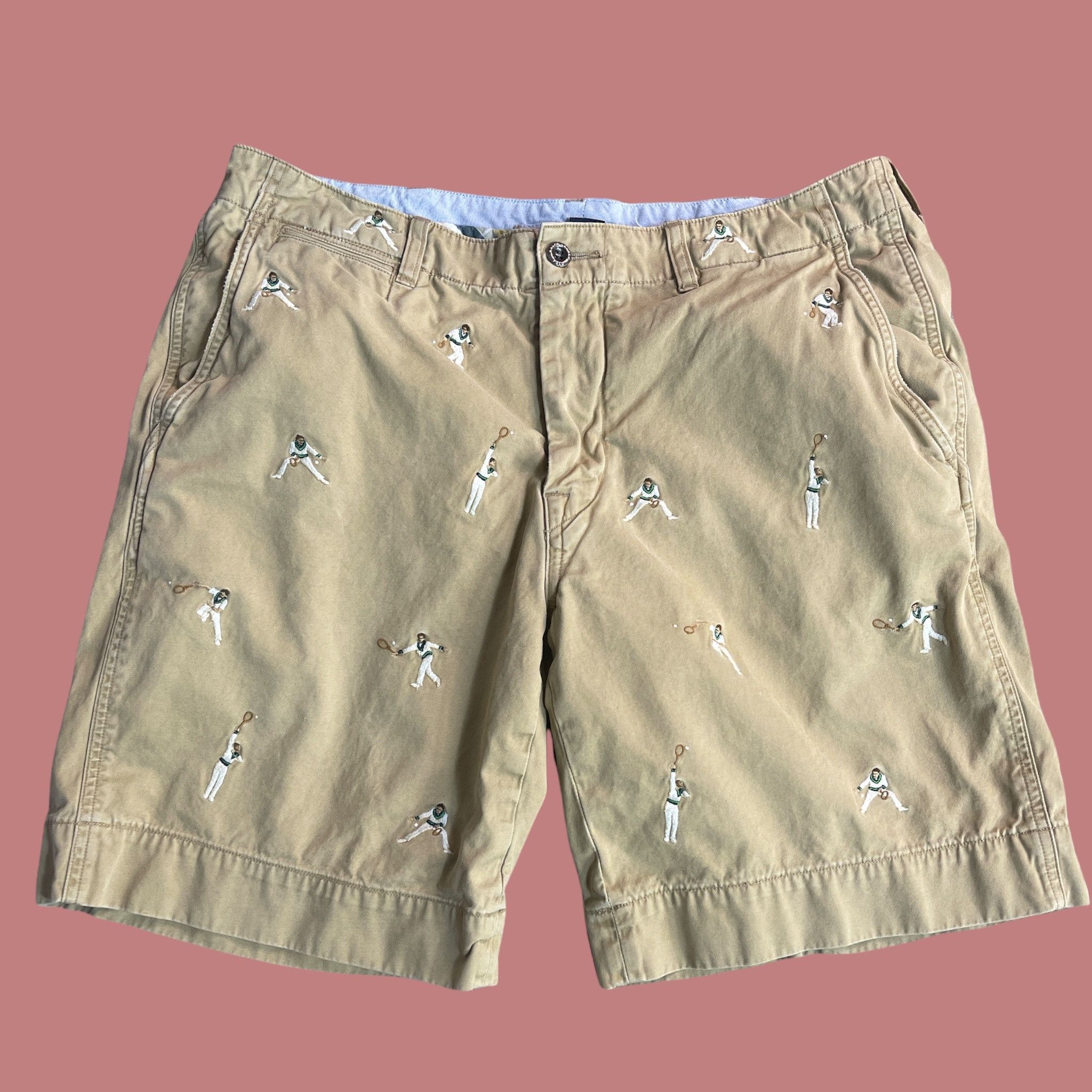 Polo Ralph Lauren Polo Ralph Lauren Khaki shorts size 36 Embroidered Tennis Size US 36 / EU 52 - 1 Thumbnail