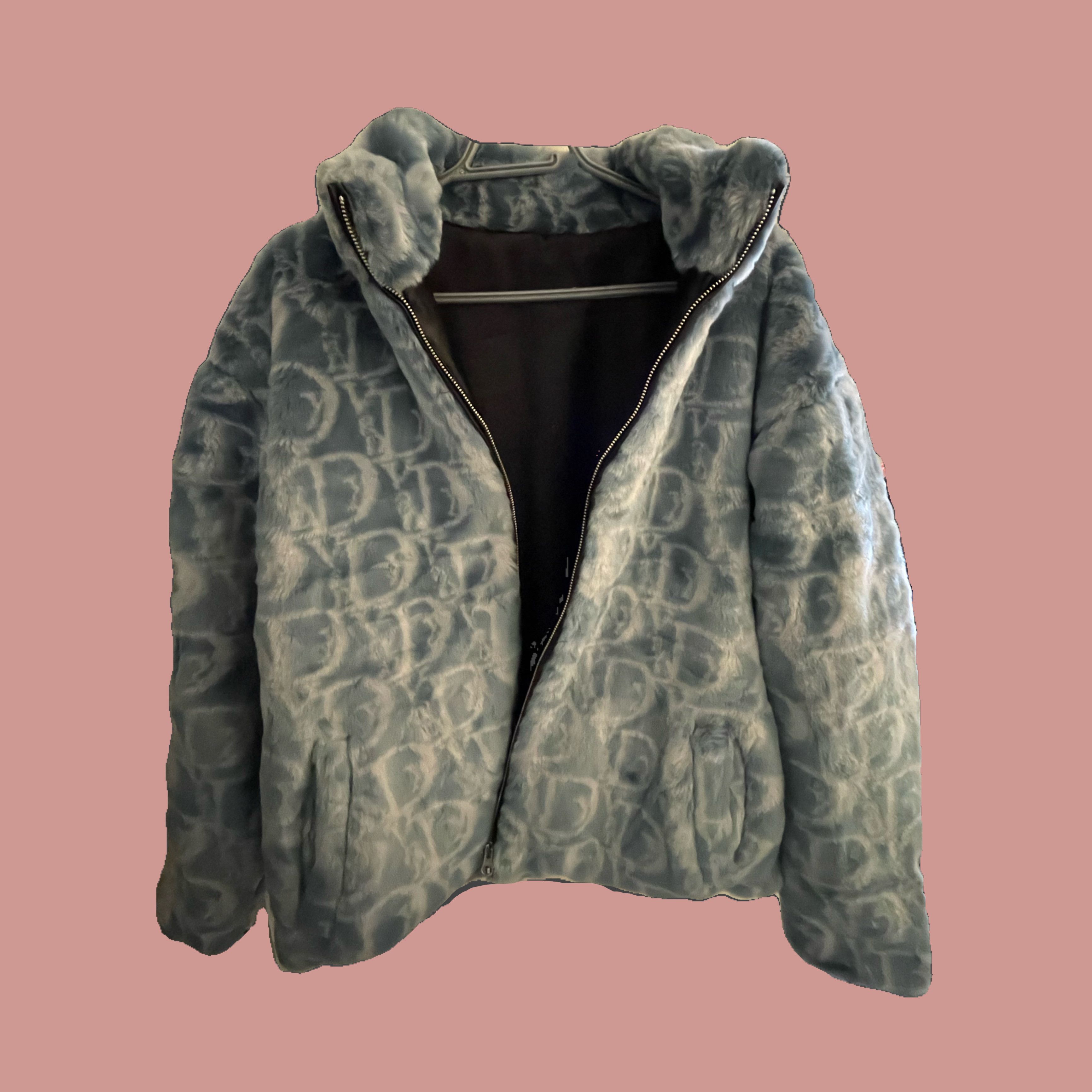 Vandy The Pink VTP SS21 Monogram Jacket Ice Blue | Grailed