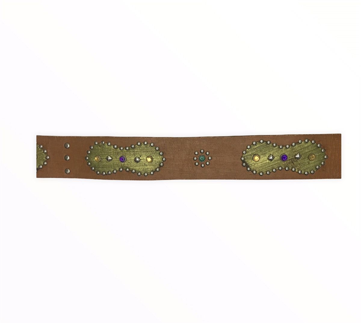 United Colors Of Benetton United Colors Of Benetton Leather Buckle Belt Size ONE SIZE - 4 Thumbnail