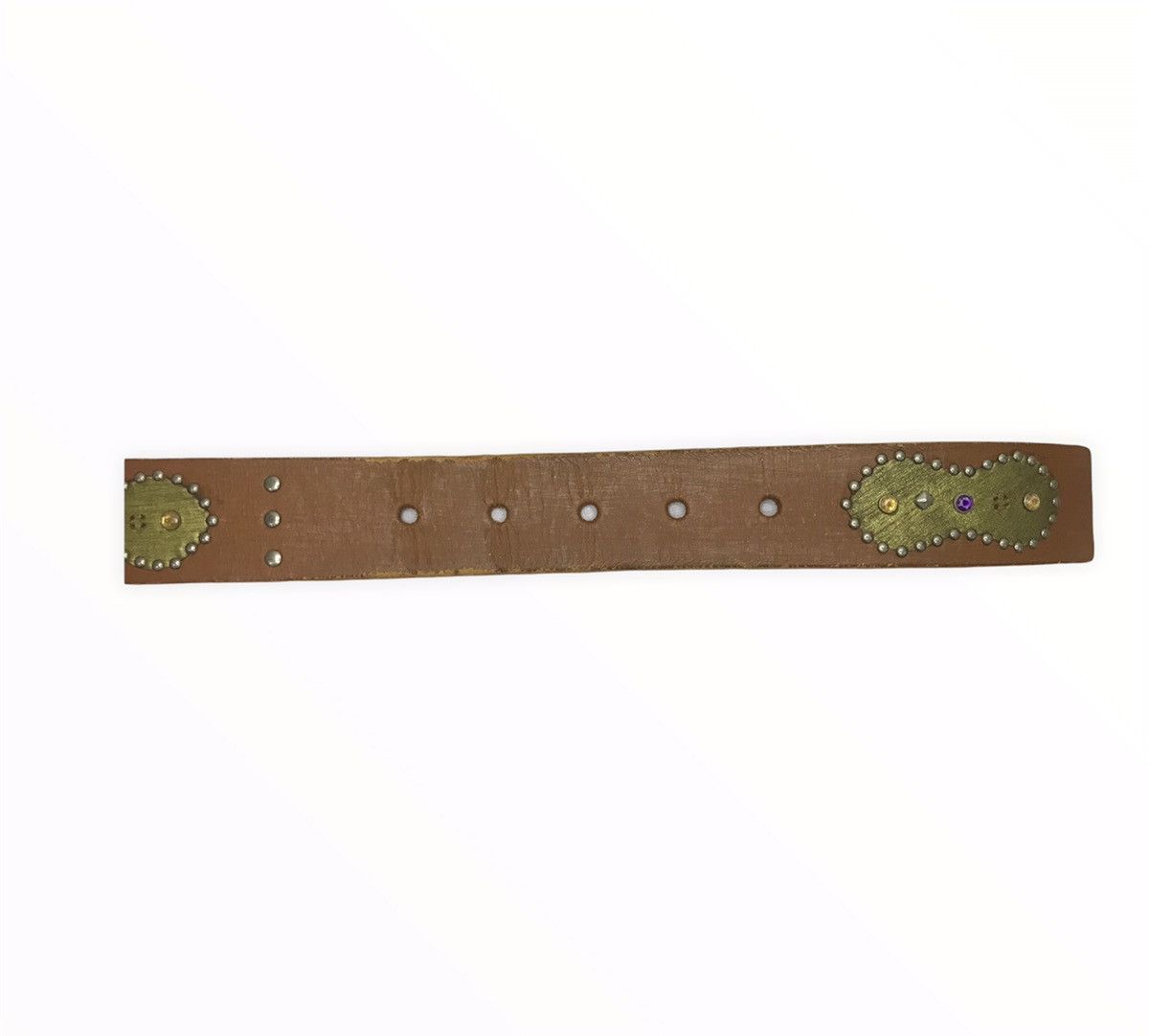 United Colors Of Benetton United Colors Of Benetton Leather Buckle Belt Size ONE SIZE - 5 Thumbnail