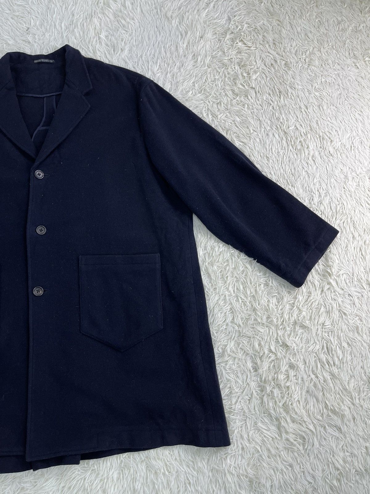 Yohji Yamamoto 🔥HOT ARCHIVE 🚀 VINTAGE YYPH 00” WOOL CASHMERE OVERSIZE Size US XL / EU 56 / 4 - 8 Thumbnail