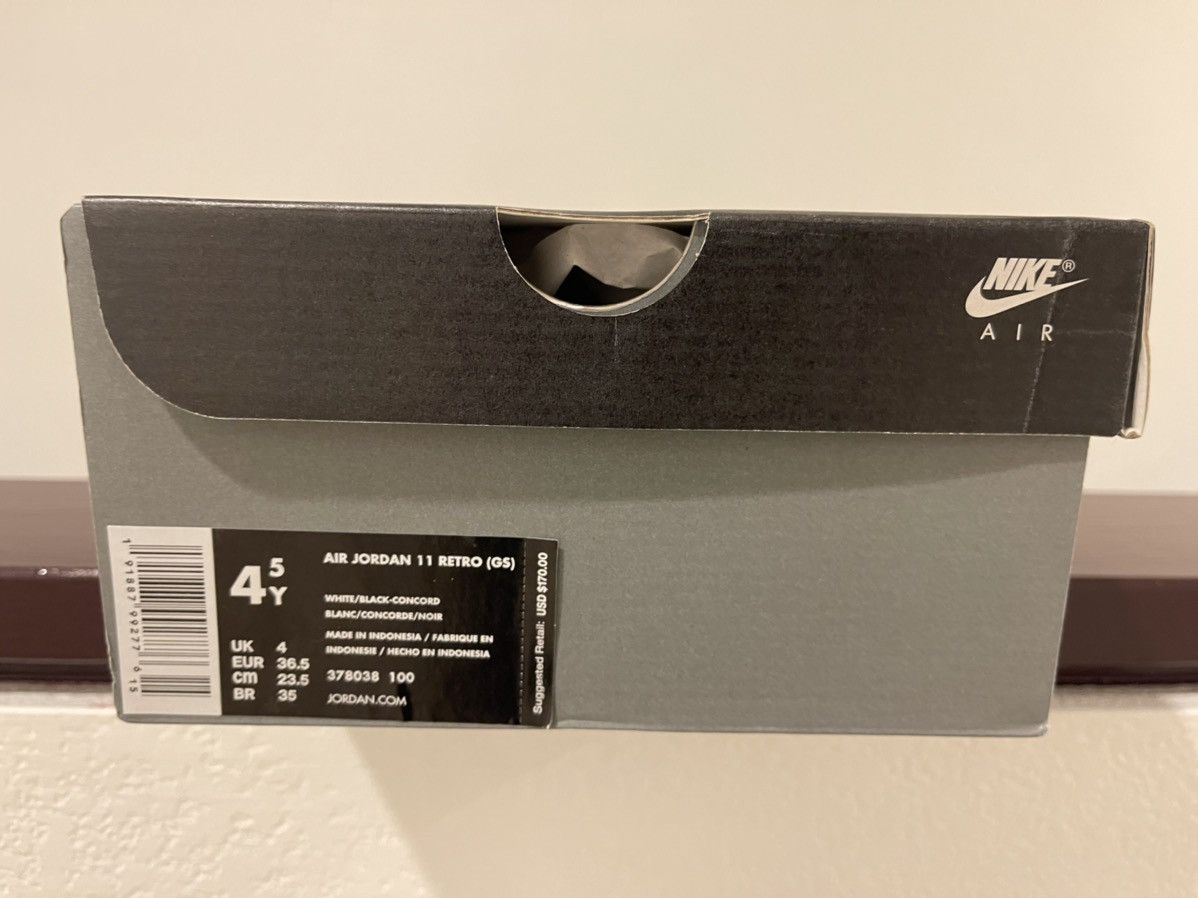 Jordan Brand Air Jordan 11 Retro GS Concord 2018 Size US 6 / EU 39 - 8 Thumbnail