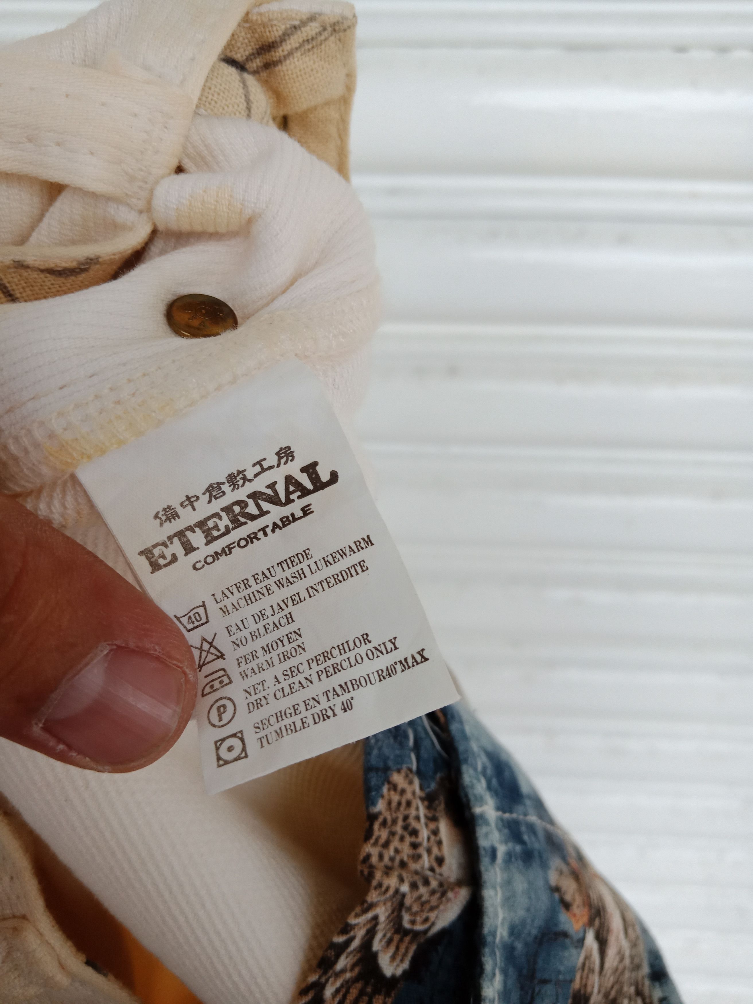 Eternal Eternal Kimono Sashiko Falcon Eagle Size US 33 - 12 Thumbnail