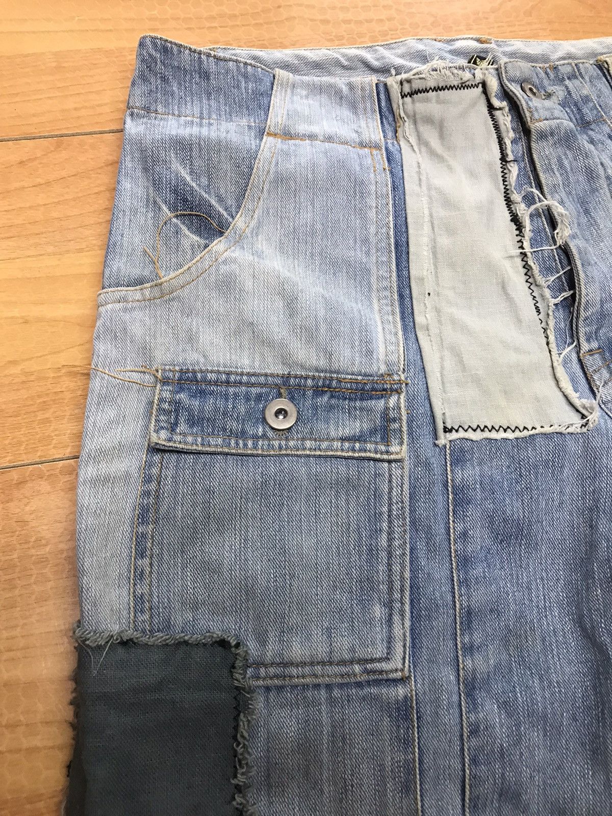 Designer × Japanese Brand TTU Denim Jeans Size US 34 / EU 50 - 6 Thumbnail
