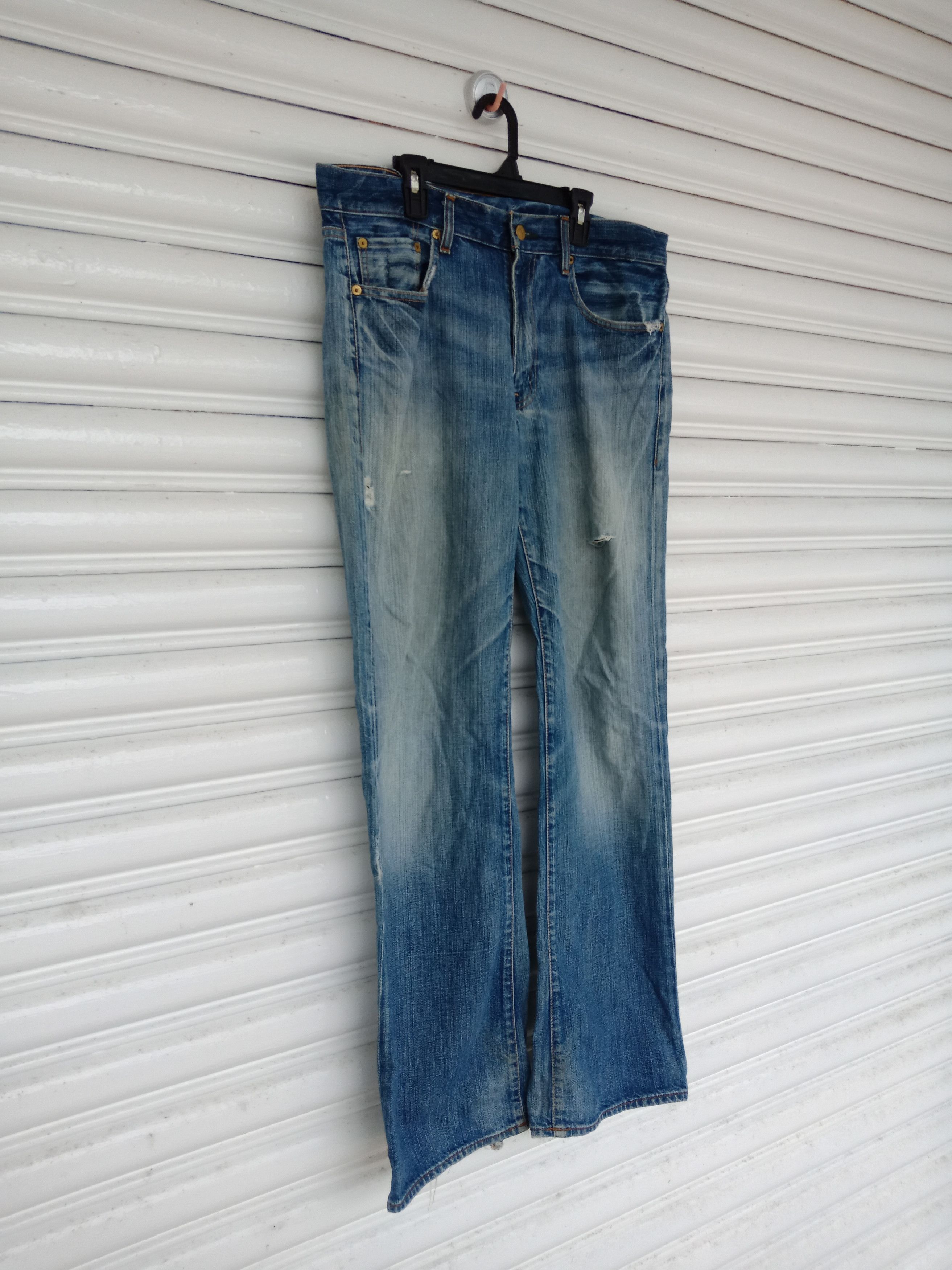 Polo Ralph Lauren Polo Ralph Lauren Light Washed Denim Size US 34 / EU 50 - 4 Thumbnail