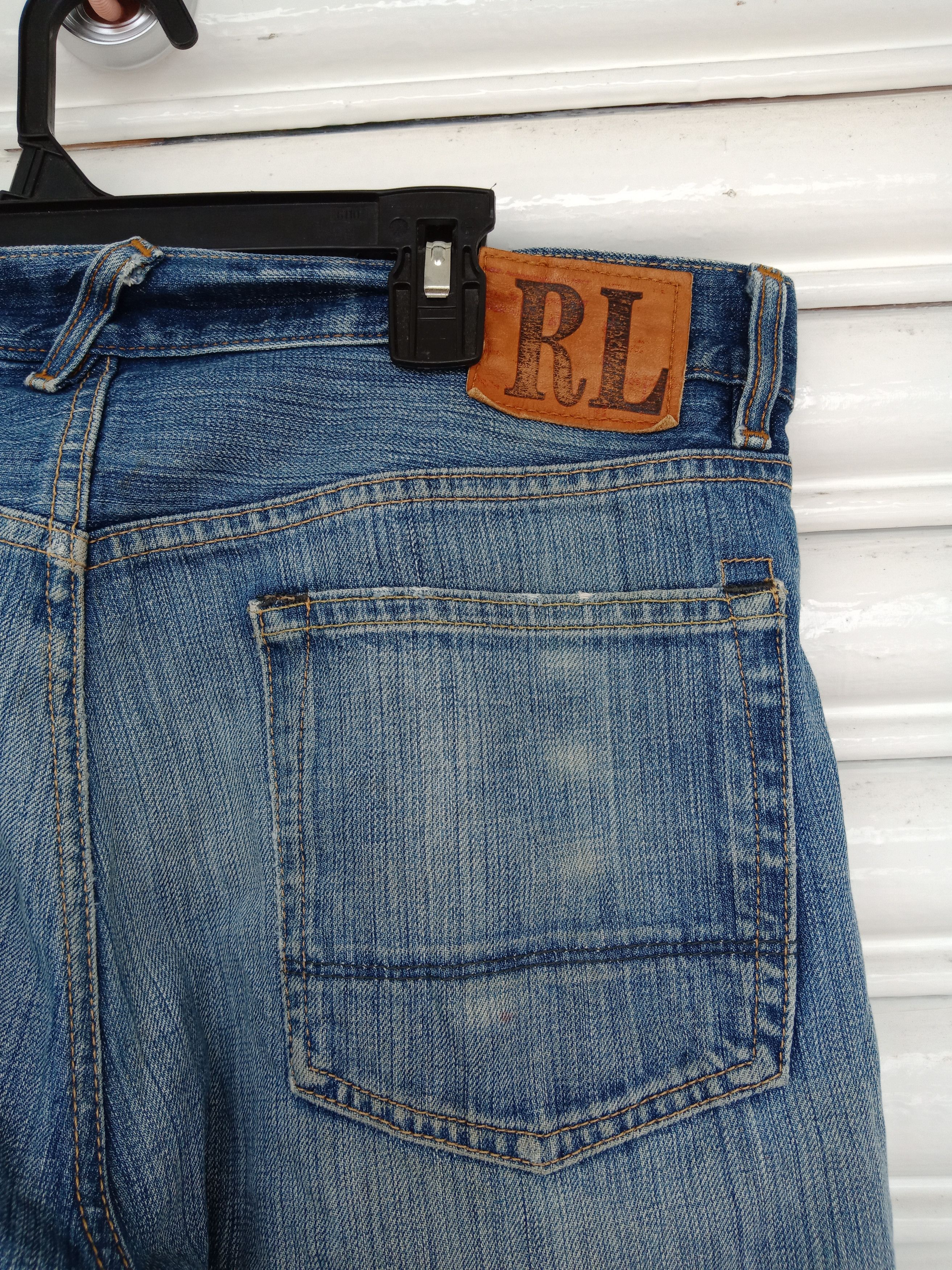 Polo Ralph Lauren Polo Ralph Lauren Light Washed Denim Size US 34 / EU 50 - 12 Thumbnail