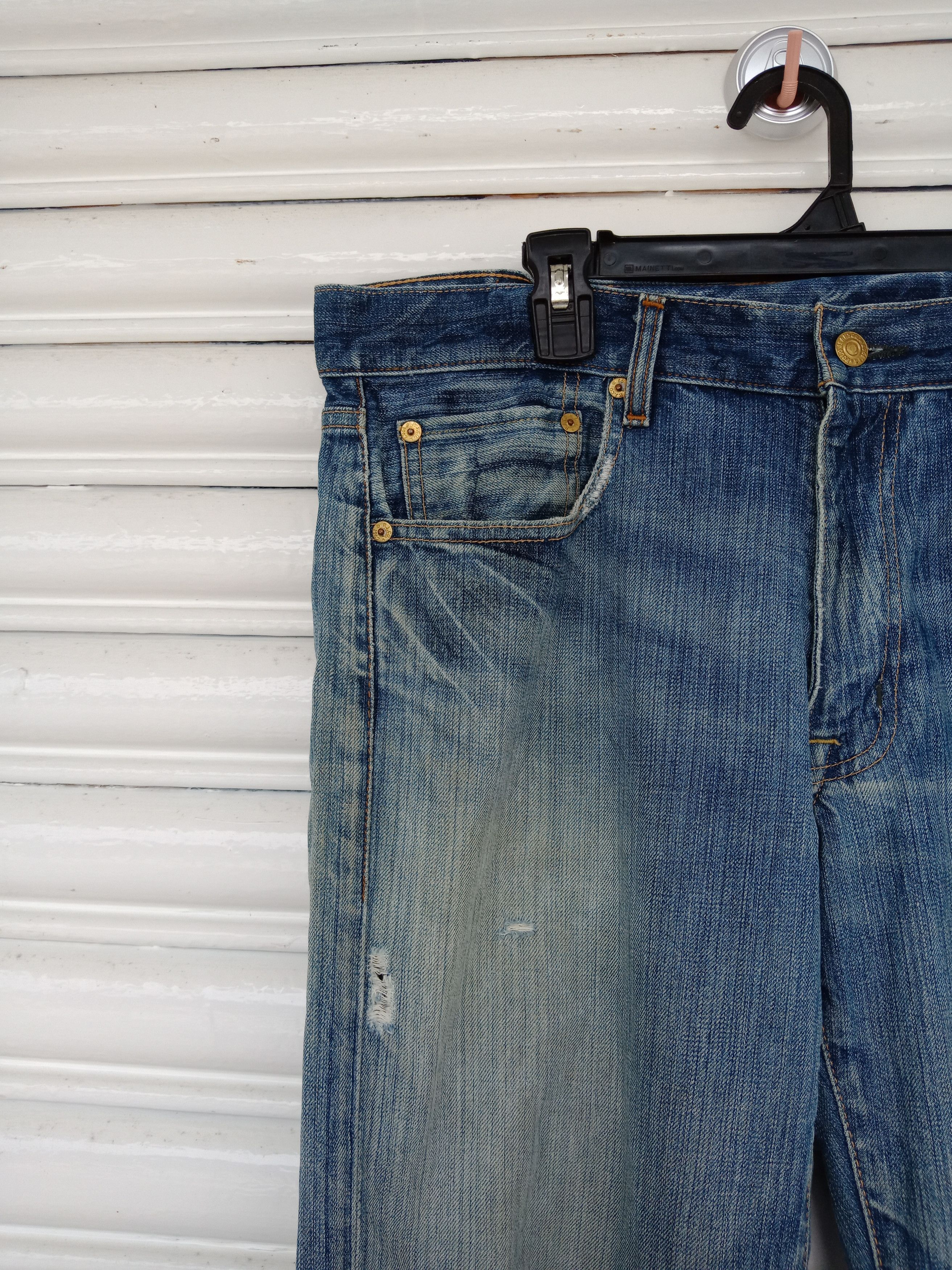 Polo Ralph Lauren Polo Ralph Lauren Light Washed Denim Size US 34 / EU 50 - 6 Thumbnail