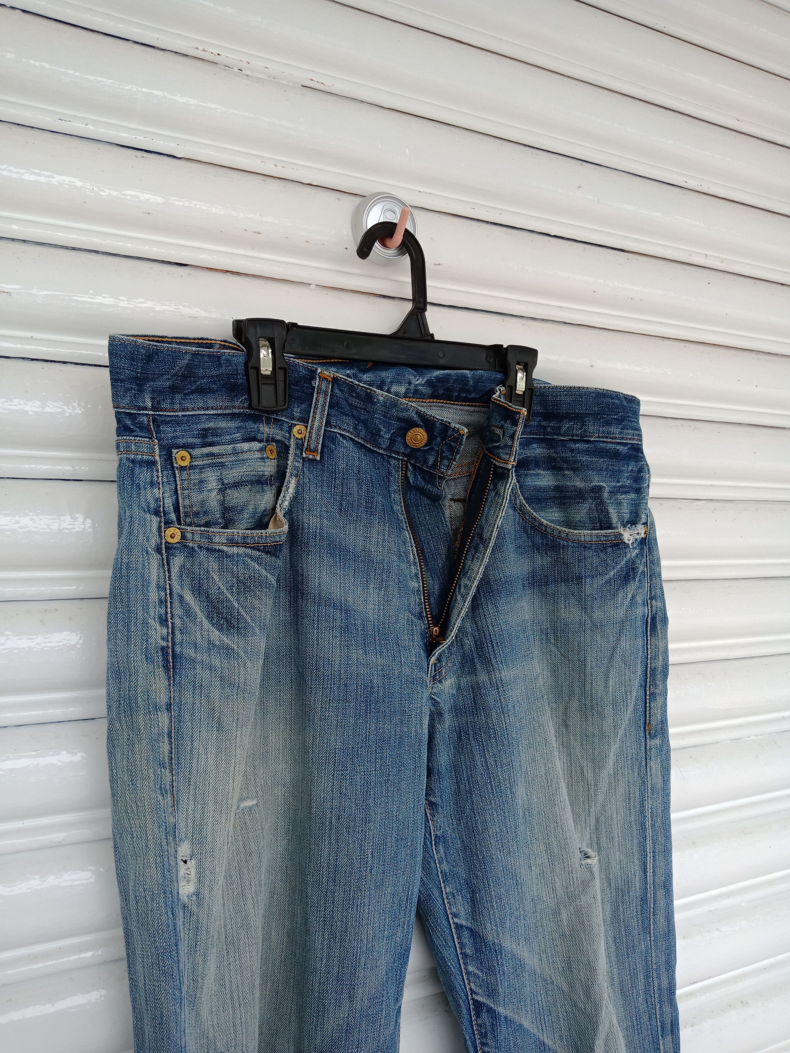 Polo Ralph Lauren Polo Ralph Lauren Light Washed Denim Size US 34 / EU 50 - 7 Thumbnail