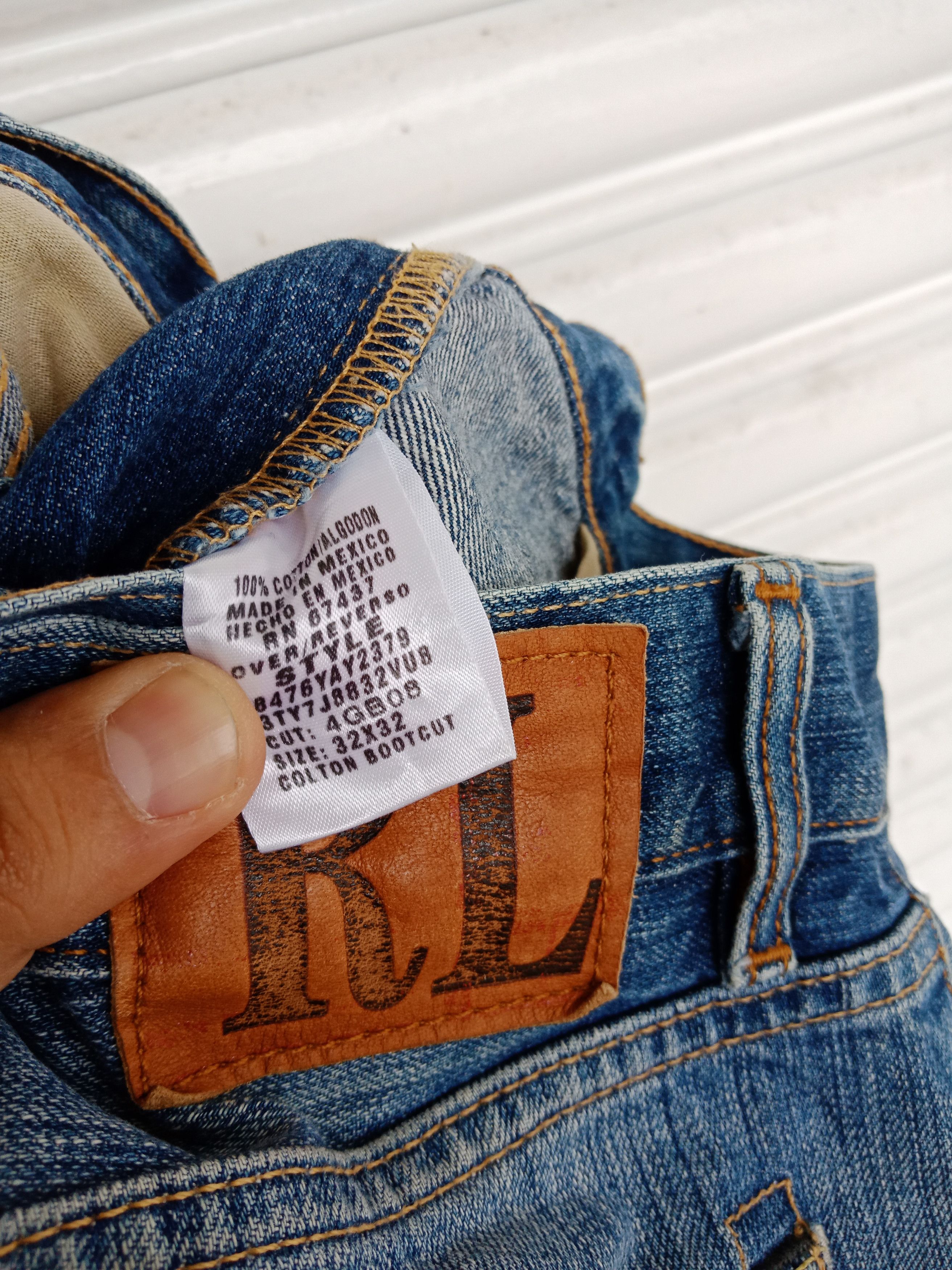 Polo Ralph Lauren Polo Ralph Lauren Light Washed Denim Size US 34 / EU 50 - 13 Thumbnail