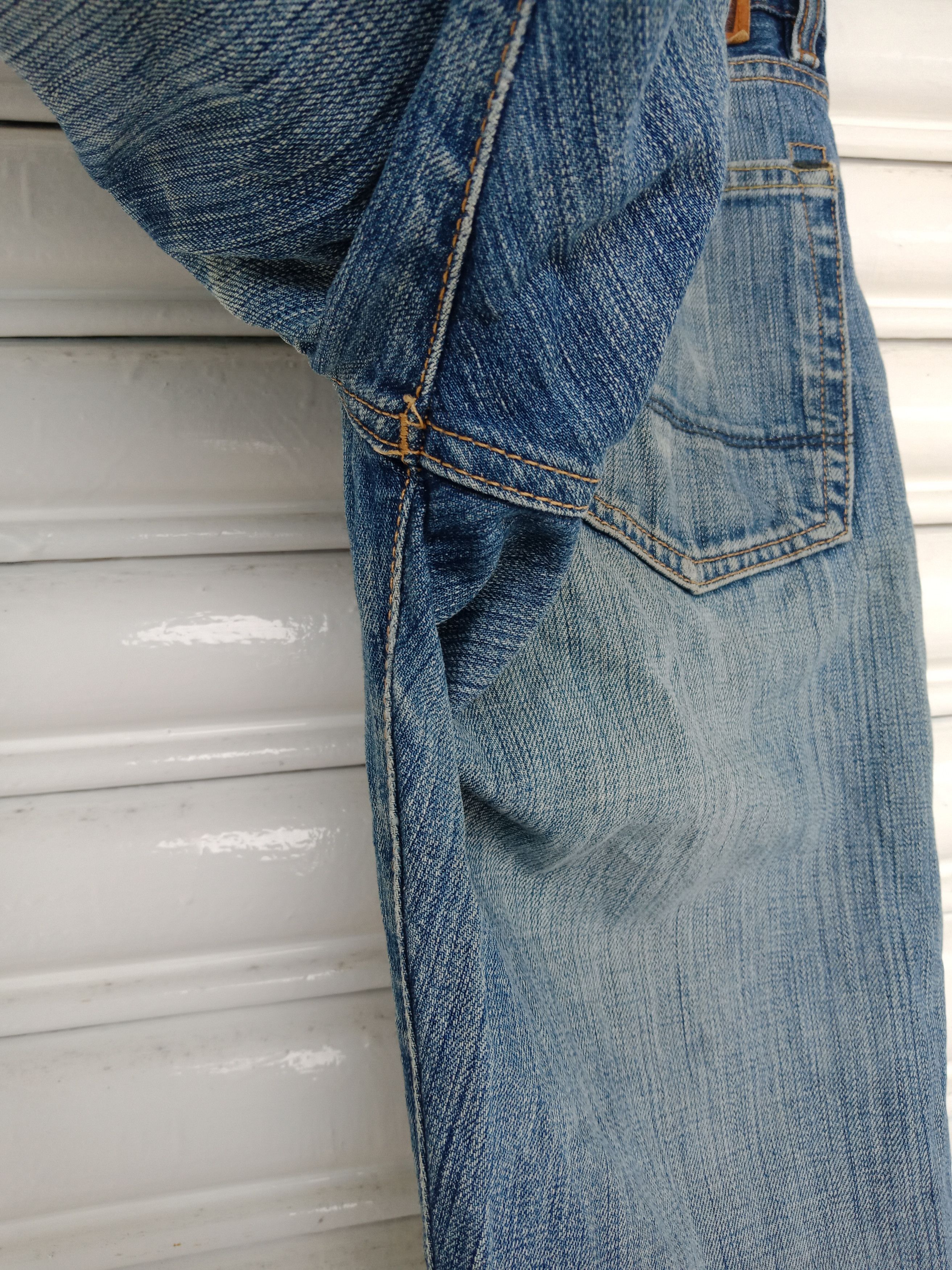 Polo Ralph Lauren Polo Ralph Lauren Light Washed Denim Size US 34 / EU 50 - 8 Thumbnail