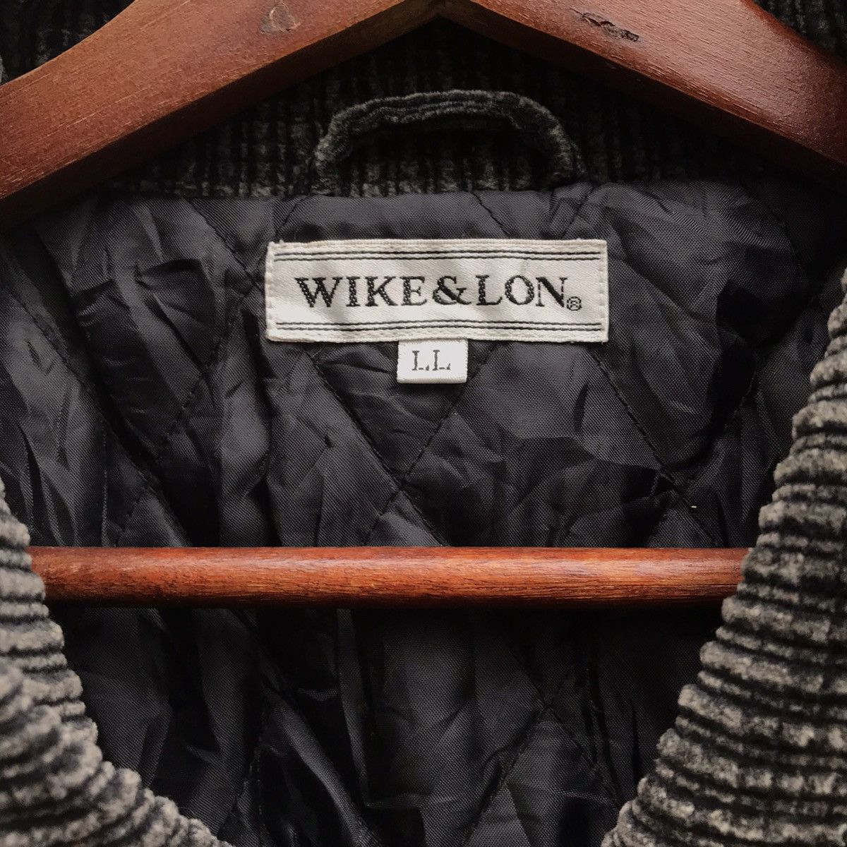 Japanese Brand Vintage Wike&Lon Leather Wool Jacket Size US L / EU 52-54 / 3 - 8 Thumbnail
