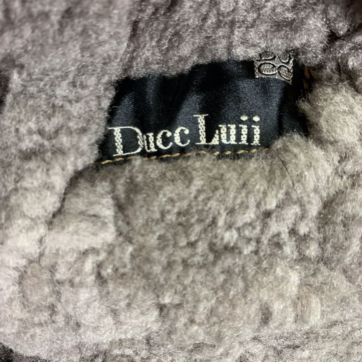 Leather Ducc Luii Leather Wool Jacket Size L / US 10 / IT 46 - 7 Thumbnail