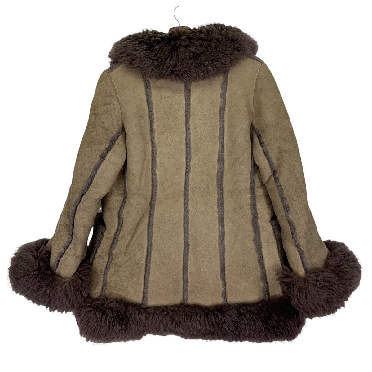Leather Ducc Luii Leather Wool Jacket Size L / US 10 / IT 46 - 6 Thumbnail