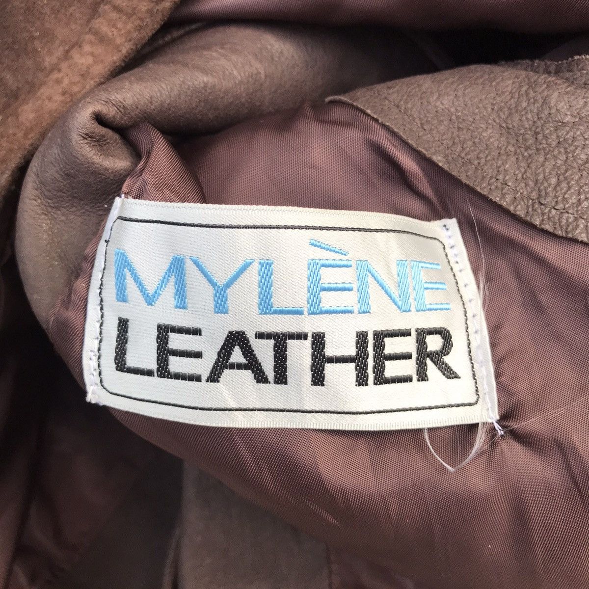 Japanese Brand Vintage Mylene Leather Vest Jacket Size US S / EU 44-46 / 1 - 7 Thumbnail
