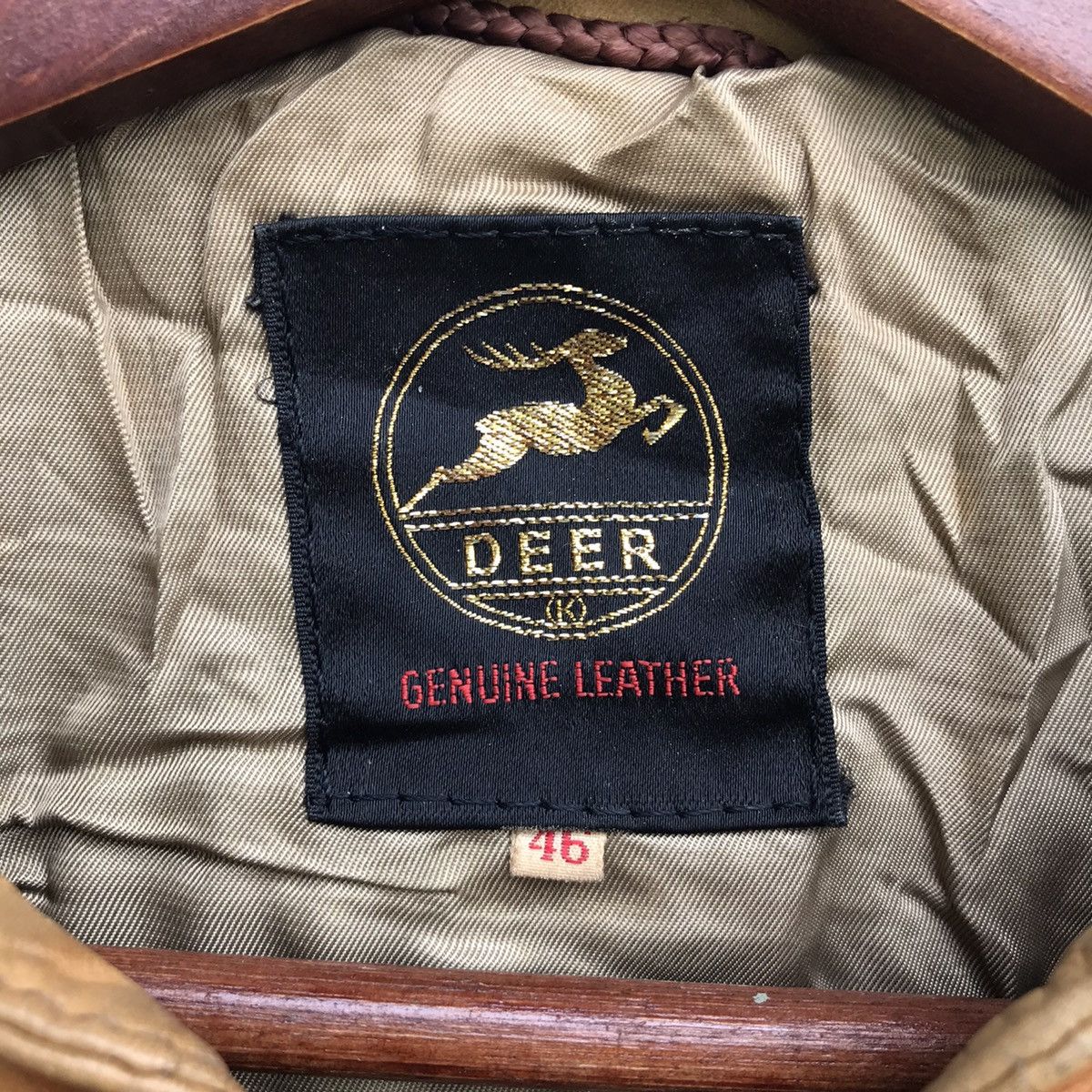 Japanese Brand Vintage Deer Leather Jacket Size US M / EU 48-50 / 2 - 8 Thumbnail