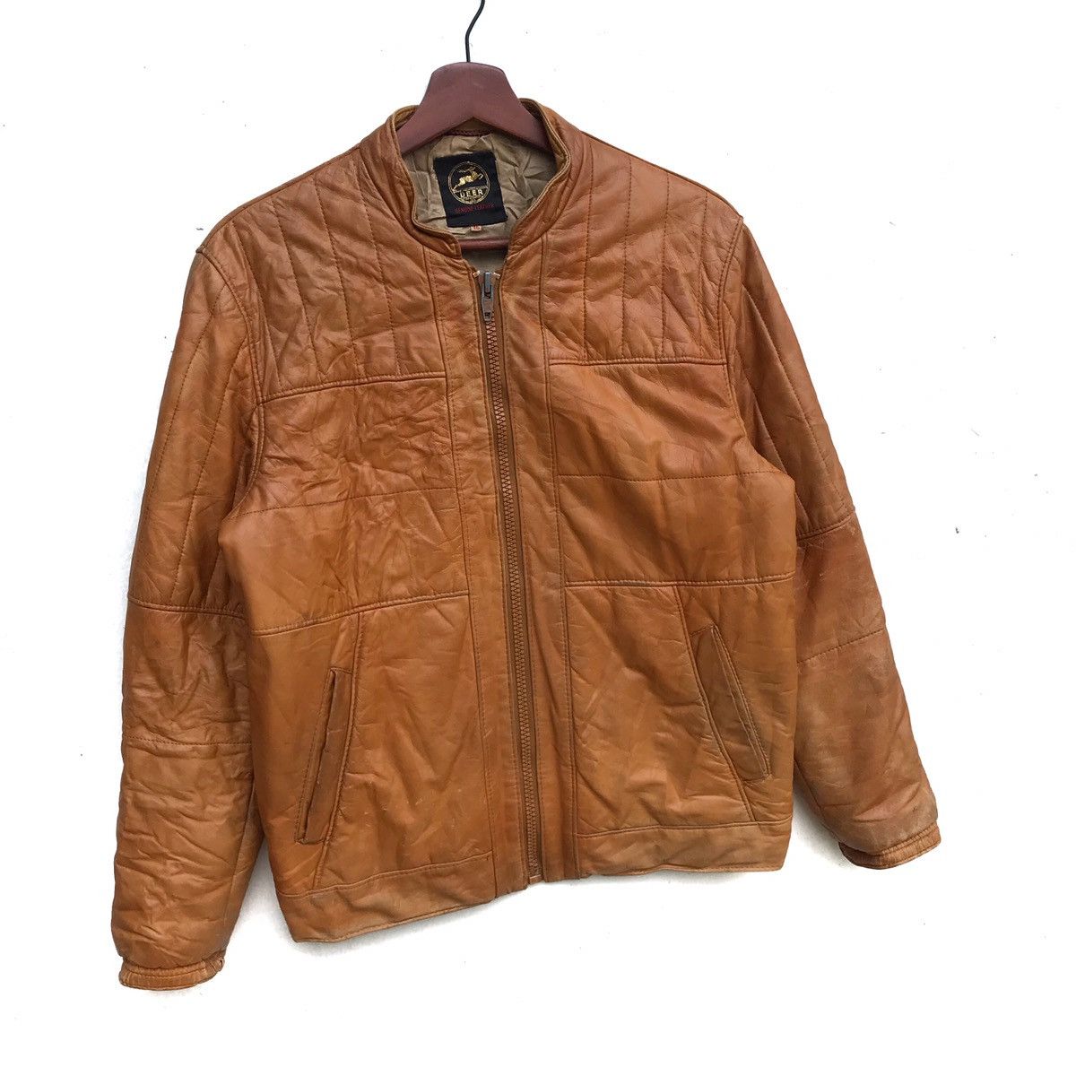 Japanese Brand Vintage Deer Leather Jacket Size US M / EU 48-50 / 2 - 2 Thumbnail