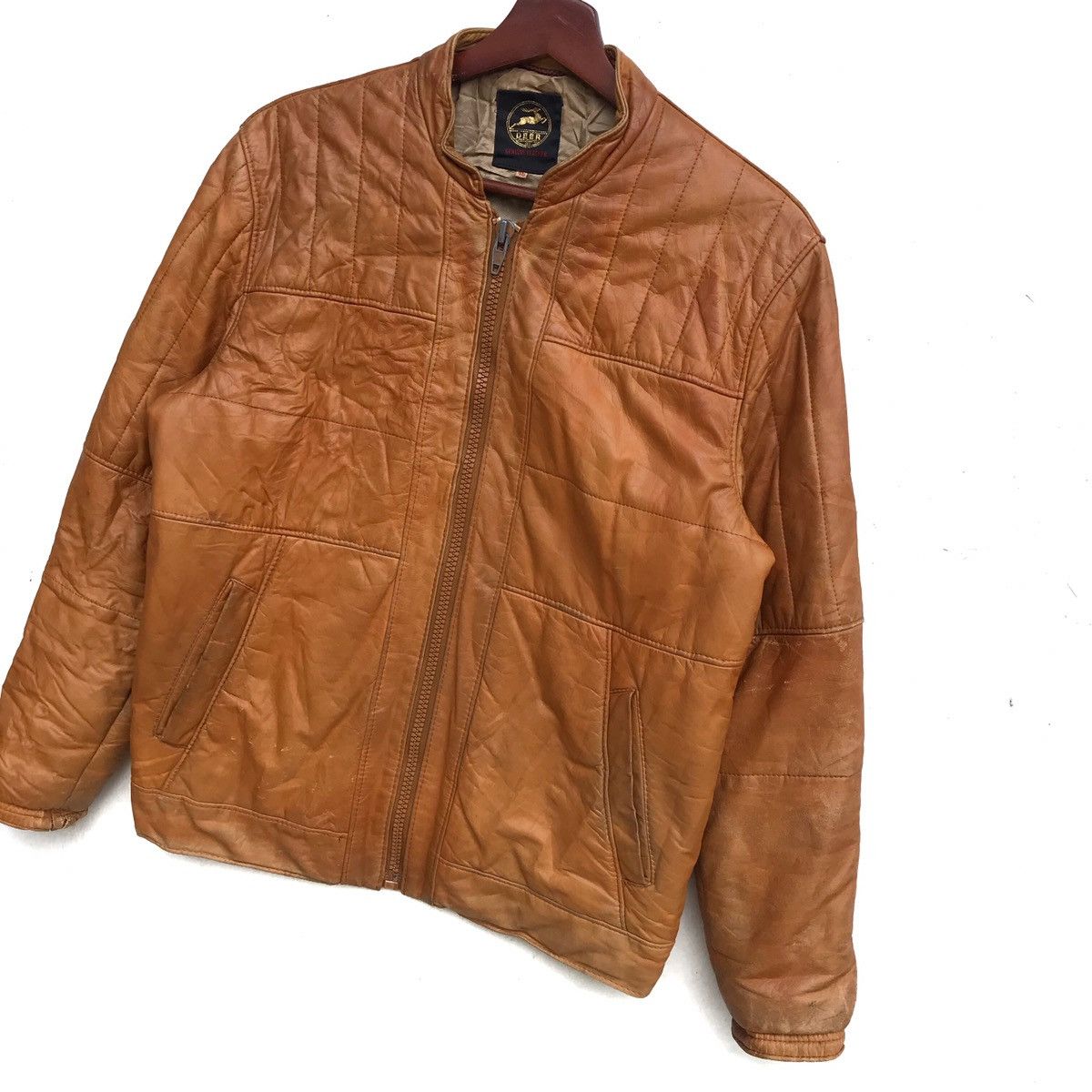 Japanese Brand Vintage Deer Leather Jacket Size US M / EU 48-50 / 2 - 3 Thumbnail
