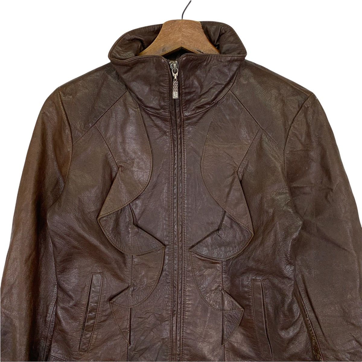 Vintage Little New York Collection Leather Jacket Size US S / EU 44-46 / 1 - 2 Thumbnail