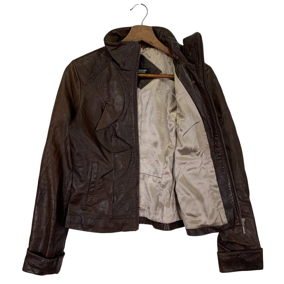Vintage Little New York Collection Leather Jacket Size US S / EU 44-46 / 1 - 4 Thumbnail