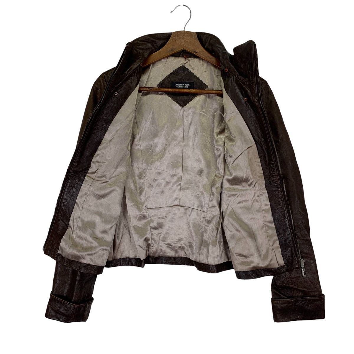 Vintage Little New York Collection Leather Jacket Size US S / EU 44-46 / 1 - 5 Thumbnail