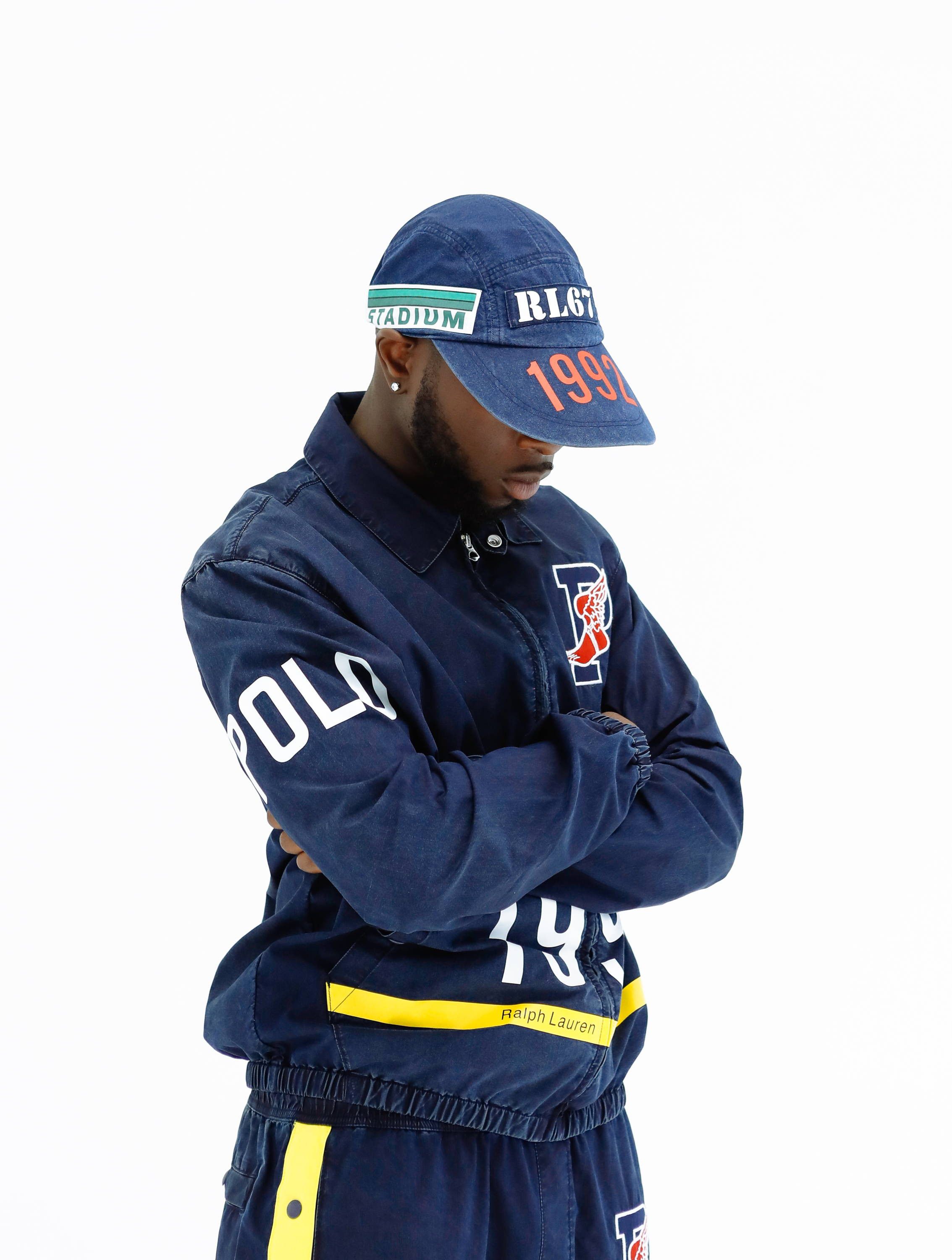 Polo Ralph Lauren × Ralph Lauren Indigo Stadium 1992 P-Wing RL67 