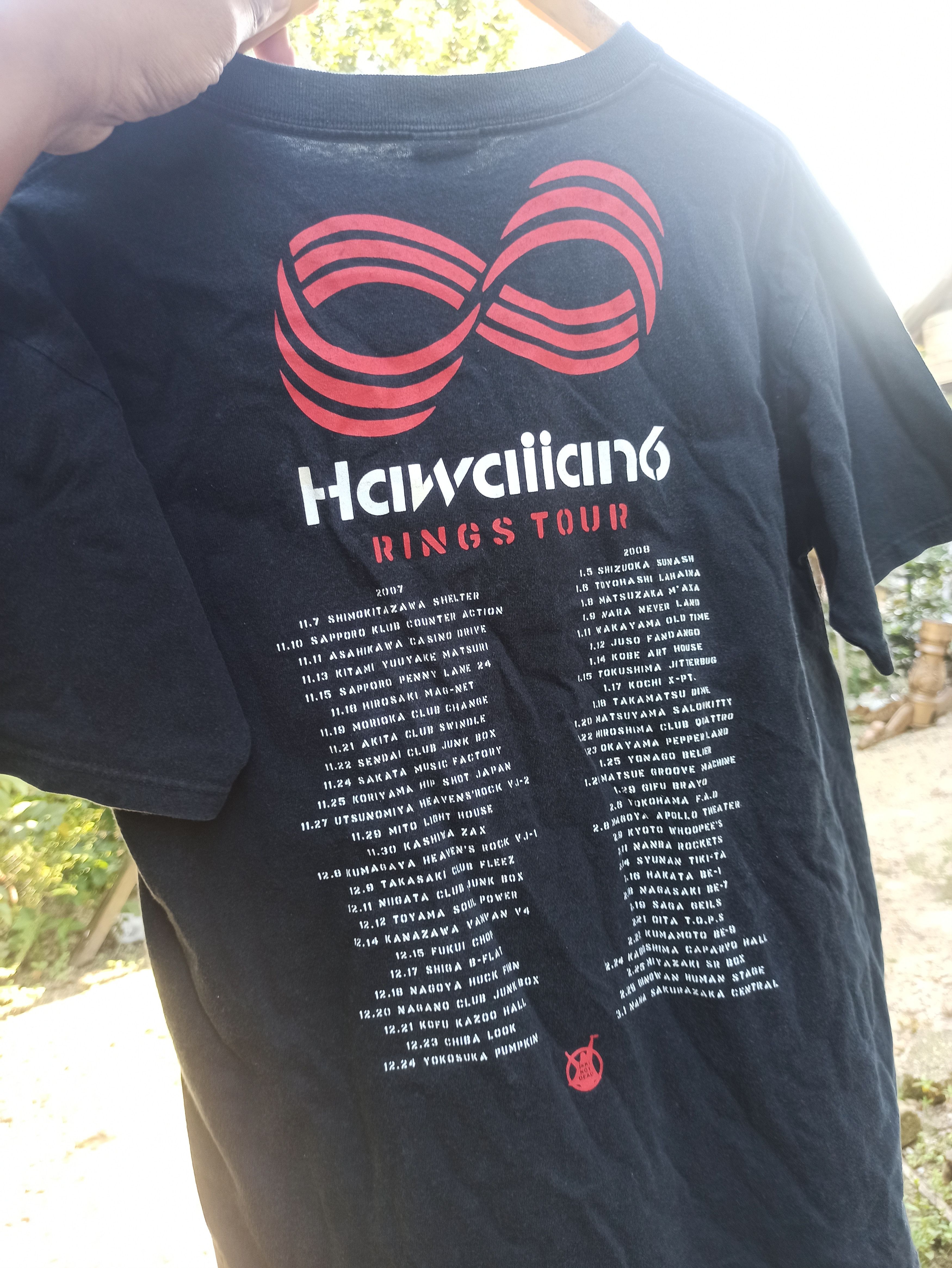 Band Tees Hawaiian6 Ring Tour T-Shirt Size US M / EU 48-50 / 2 - 2 Thumbnail