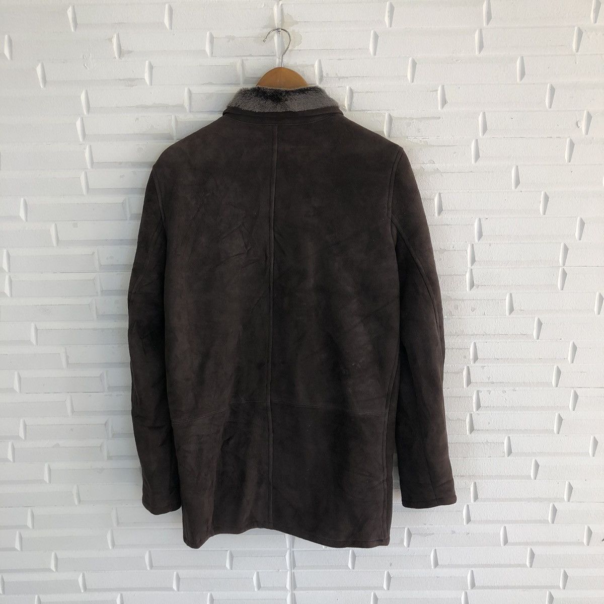 agnes b. AGNES.B SPECIAL SUEDE LEATHER JACKET Size US M / EU 48-50 / 2 - 5 Thumbnail